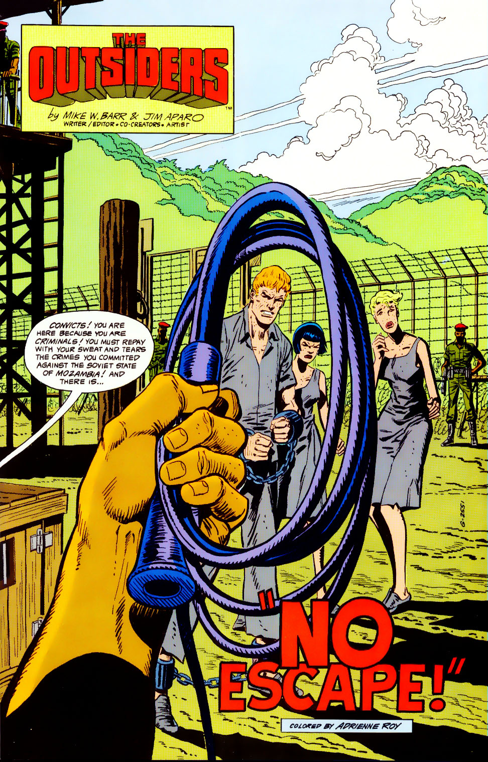 Read online The Outsiders (1985) comic -  Issue #11 - 2