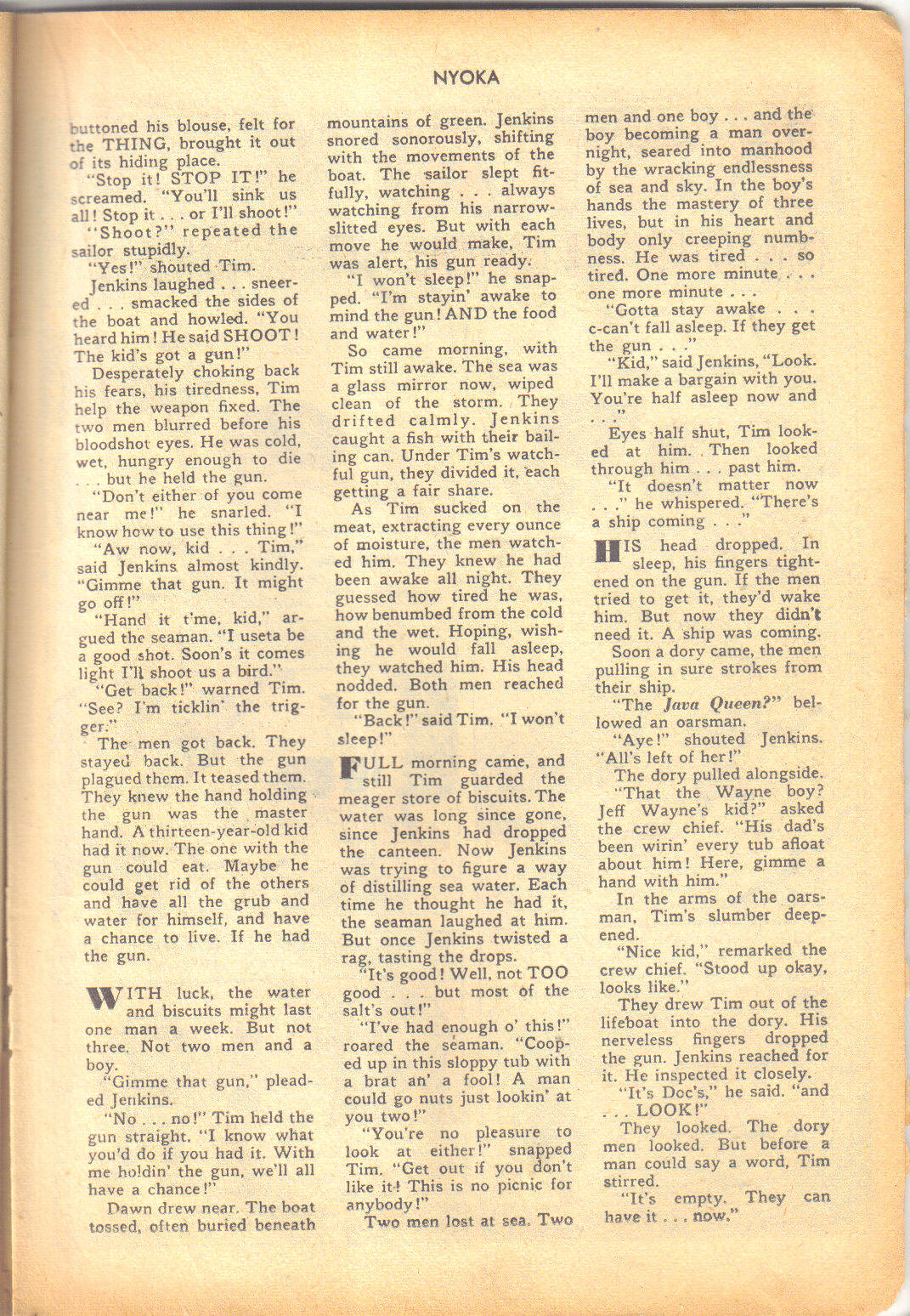 Read online Nyoka the Jungle Girl (1945) comic -  Issue #7 - 23