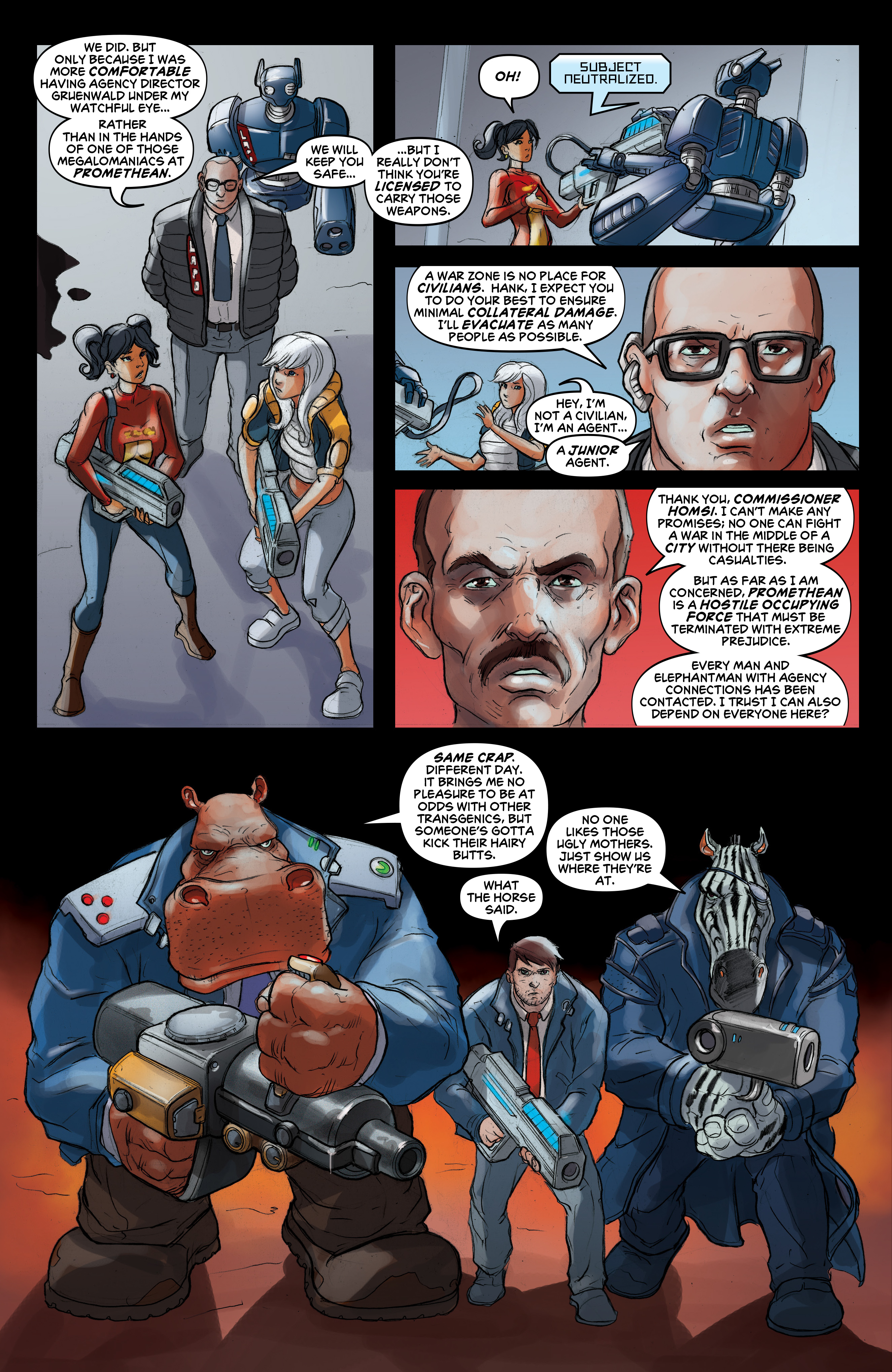 Read online Elephantmen comic -  Issue #69 - 11