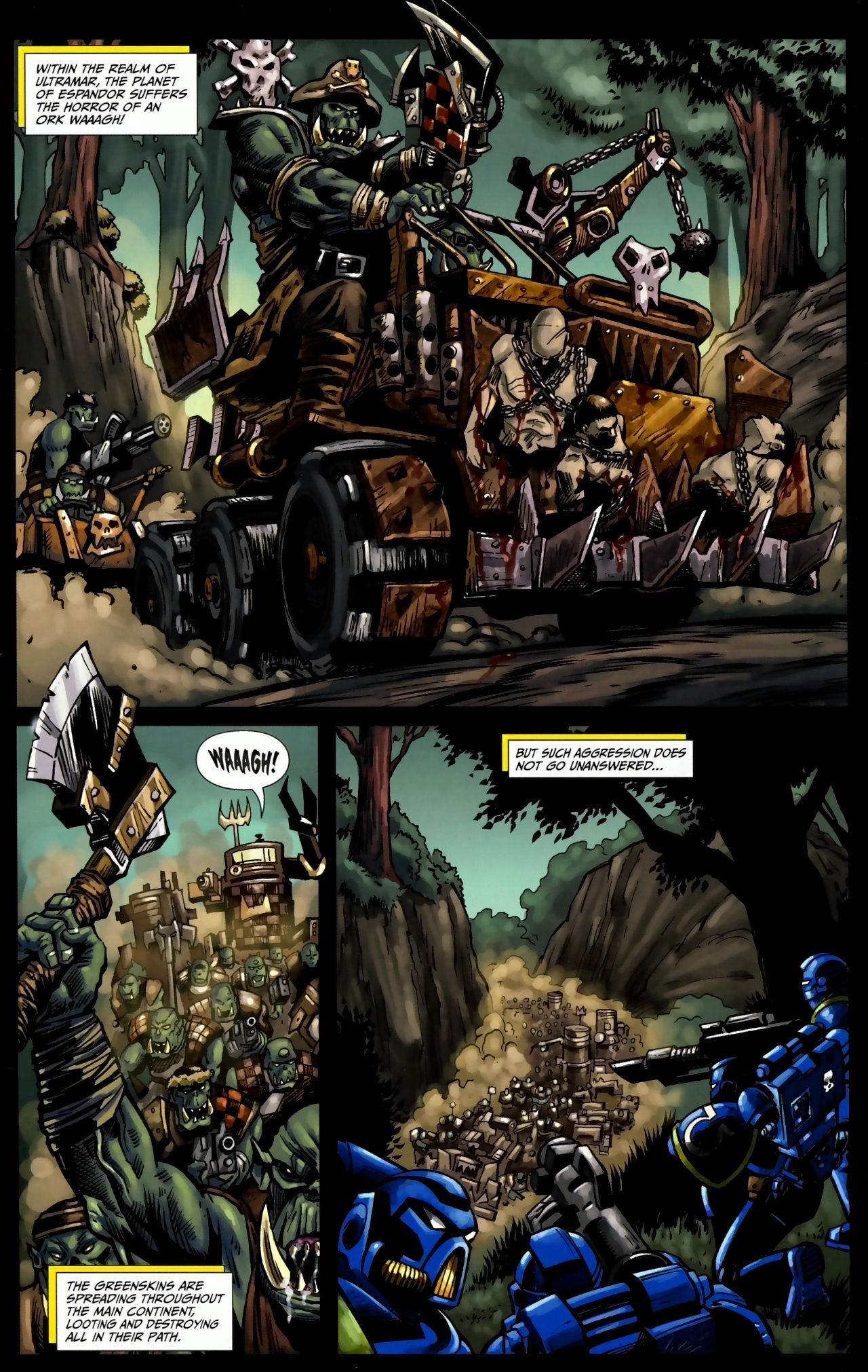 Read online Warhammer 40,000: Defenders of Ultramar comic -  Issue #3 - 5