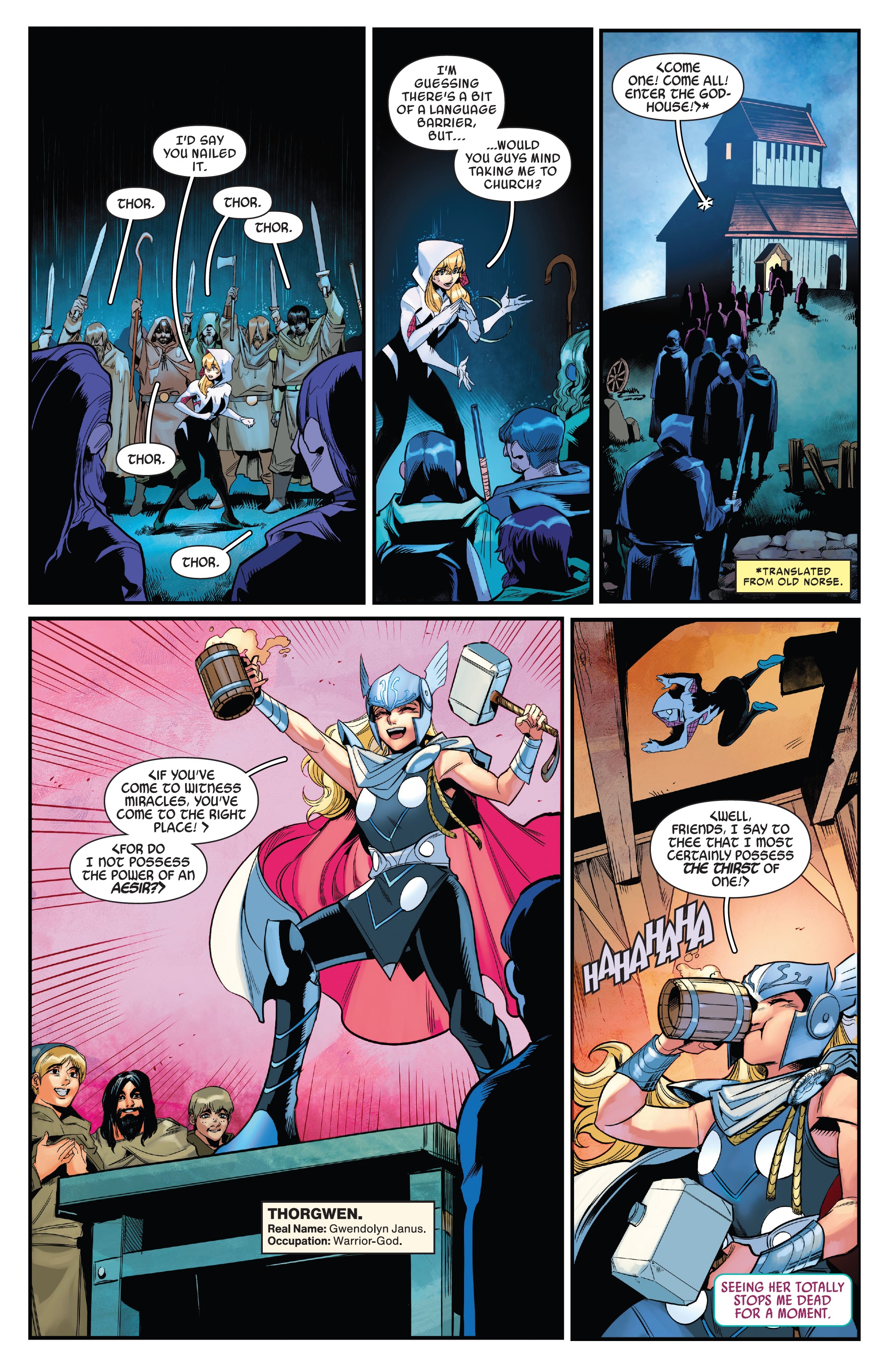 Read online Spider-Gwen: Gwenverse comic -  Issue #1 - 26