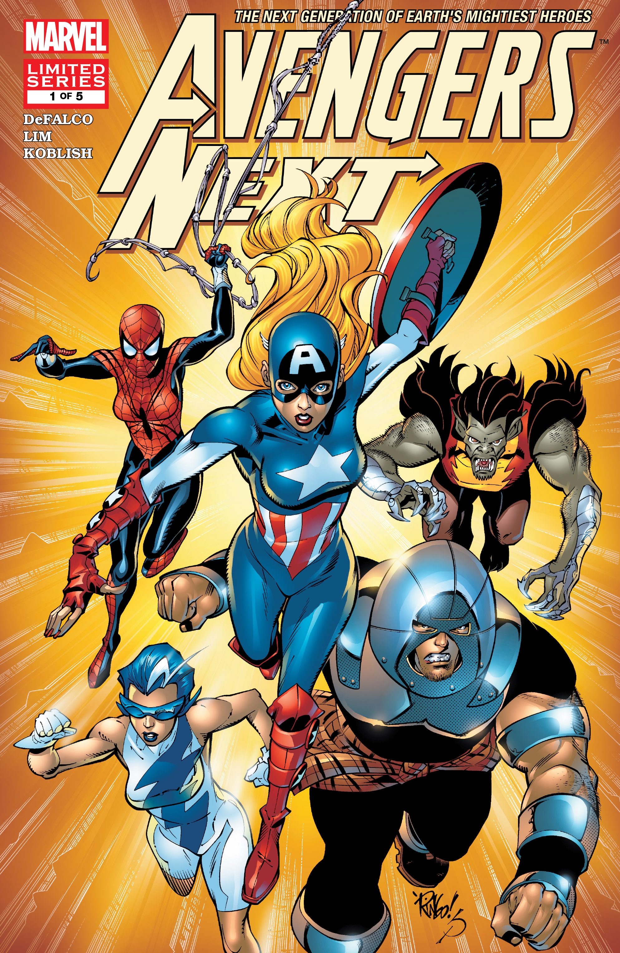 Read online Ms. Fantastic (Marvel)(MC2) - Avengers Next (2007) comic -  Issue #1 - 1