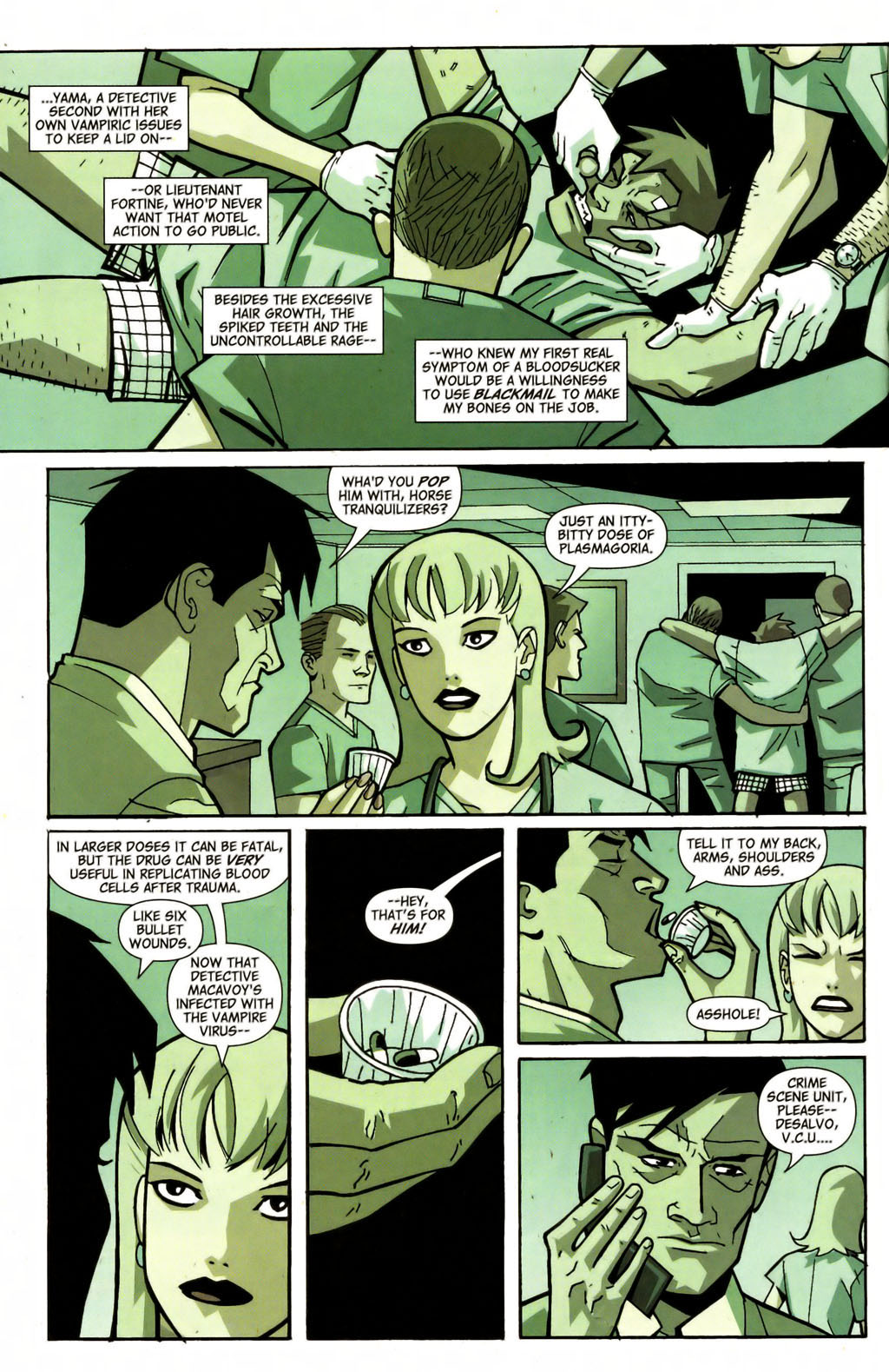 Read online Bite Club: Vampire Crime Unit comic -  Issue #4 - 5
