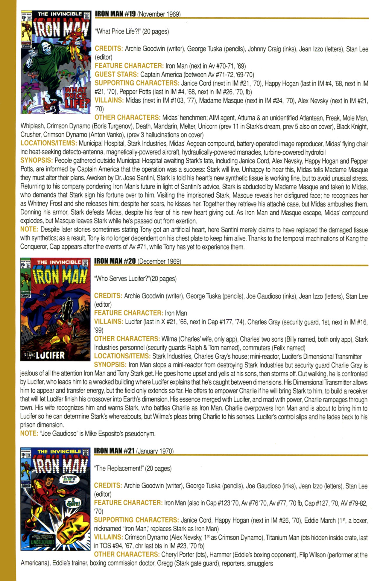 Read online Official Index to the Marvel Universe comic -  Issue #3 - 28