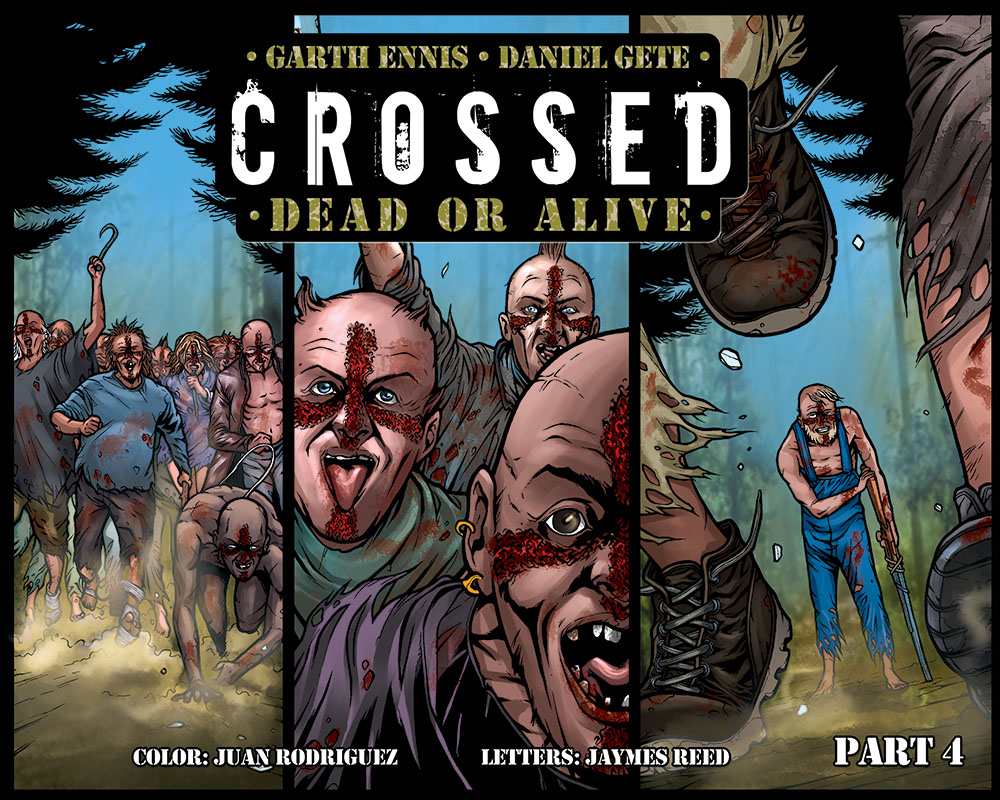 Read online Crossed Dead or Alive comic -  Issue #4 - 1