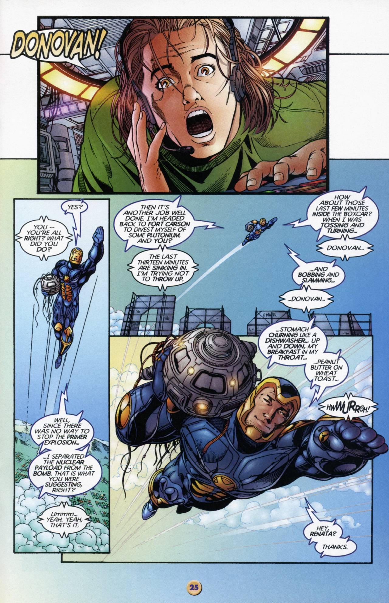 Read online X-O Manowar (1996) comic -  Issue #4 - 21
