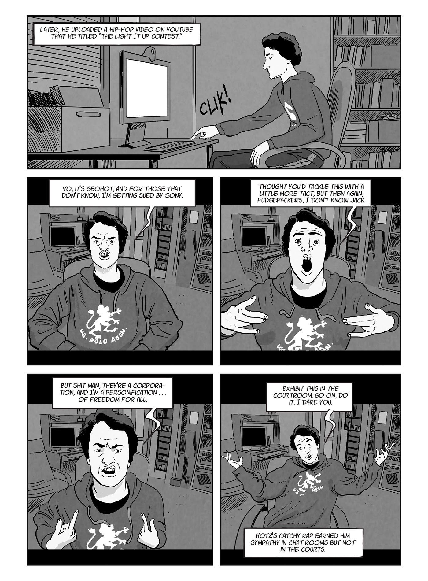 Read online A for Anonymous: How a Mysterious Hacker Collective Transformed the World comic -  Issue # TPB - 51