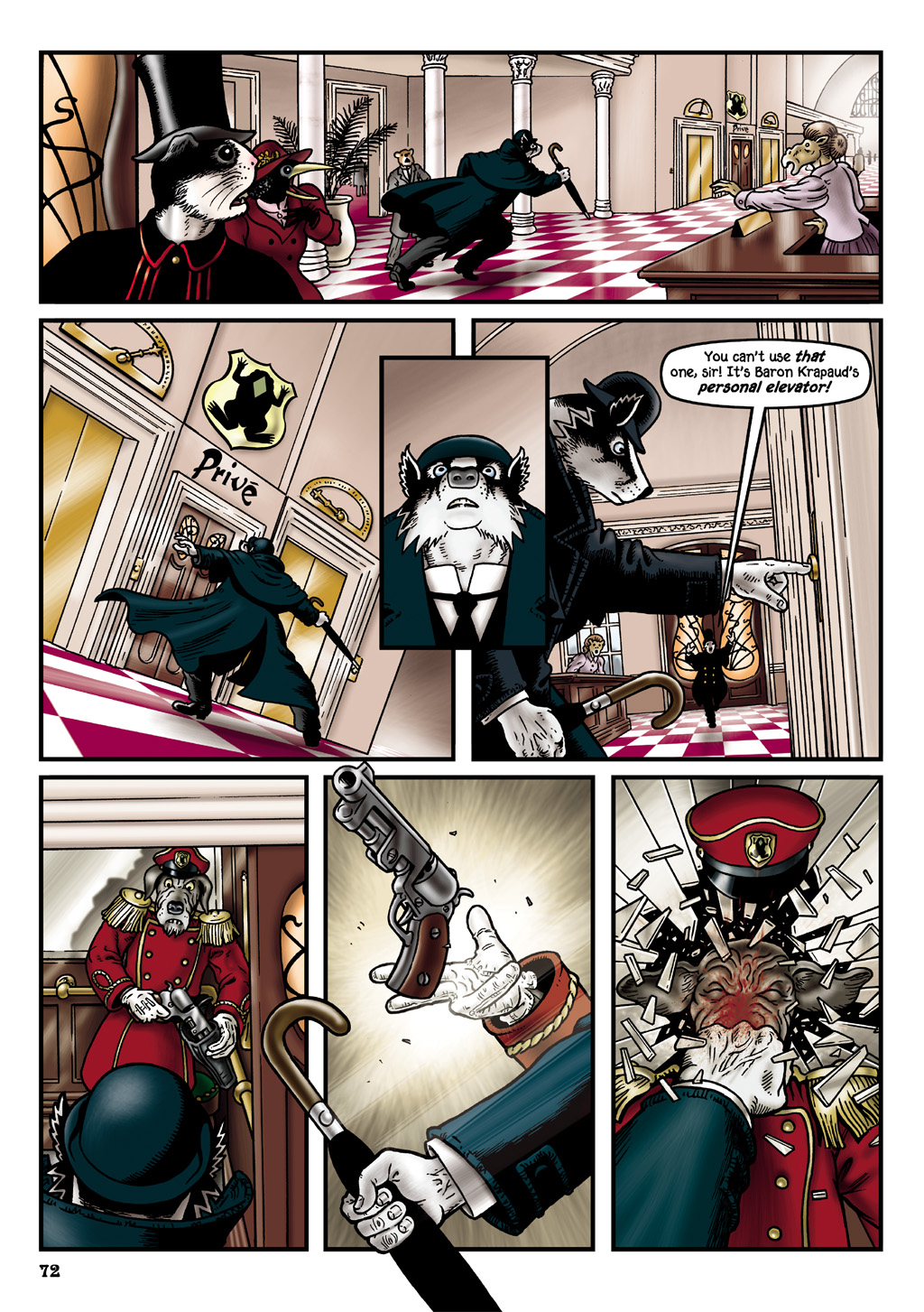 Read online Grandville Bête Noire comic -  Issue # TPB - 75