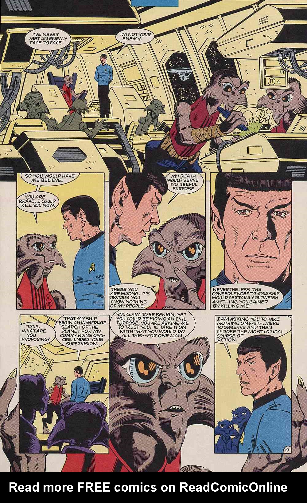 Read online Star Trek (1989) comic -  Issue #62 - 20