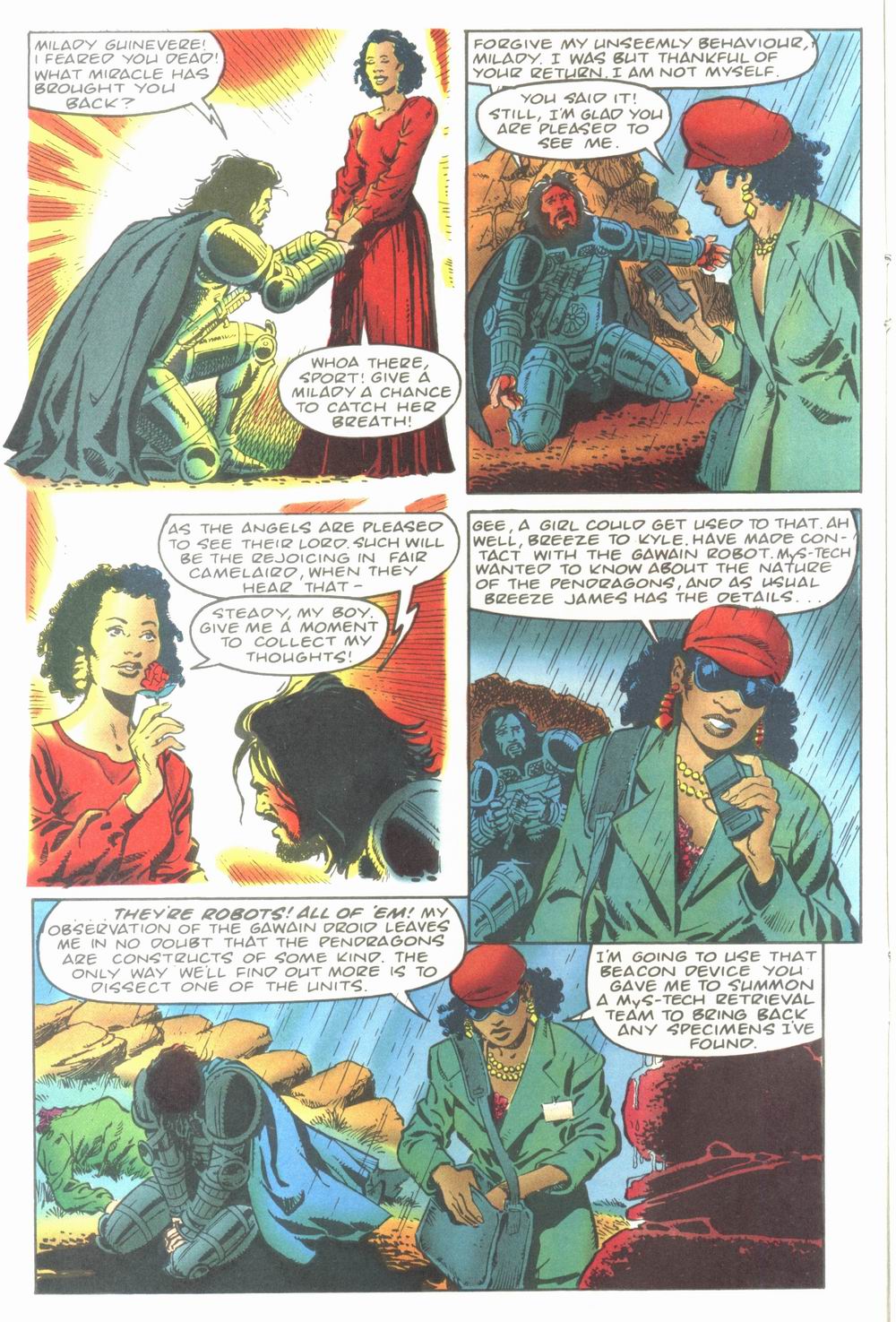 Read online Knights of Pendragon comic -  Issue #3 - 9