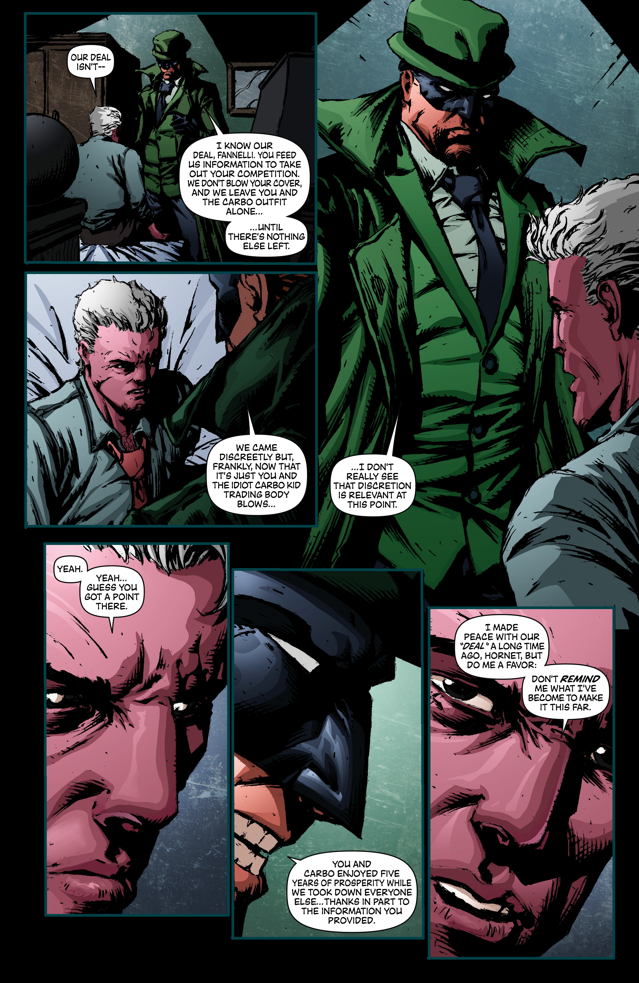 Read online Green Hornet: Blood Ties comic -  Issue #4 - 4