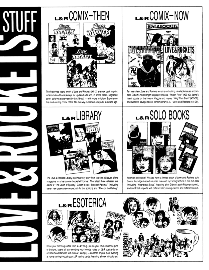 Read online Love and Rockets (1982) comic -  Issue #39 - 34