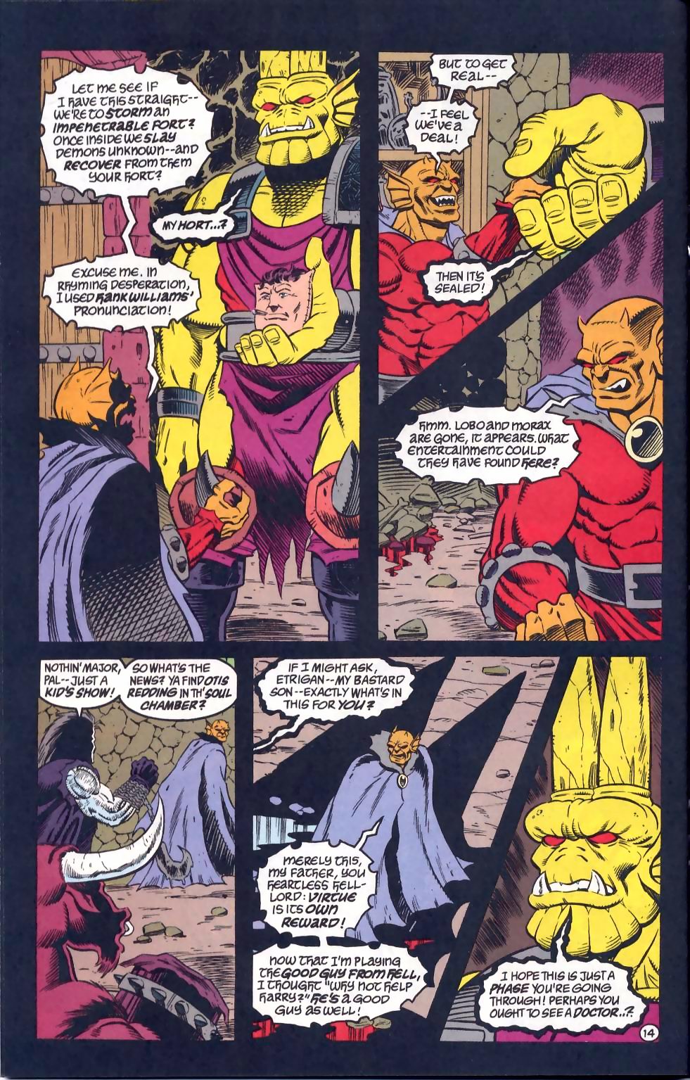 Read online The Demon (1990) comic -  Issue #35 - 15