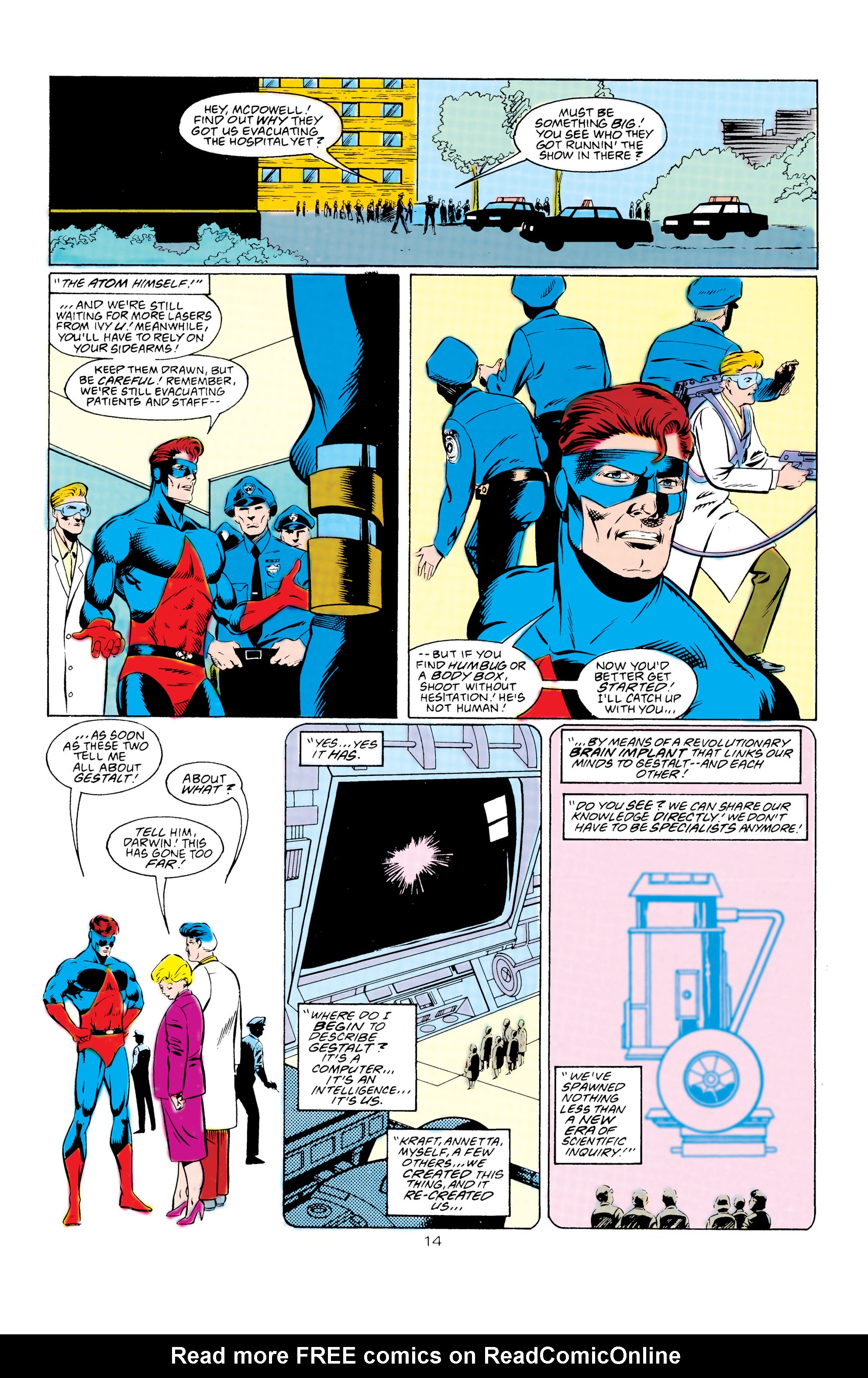 Read online Power of the Atom comic -  Issue #15 - 15