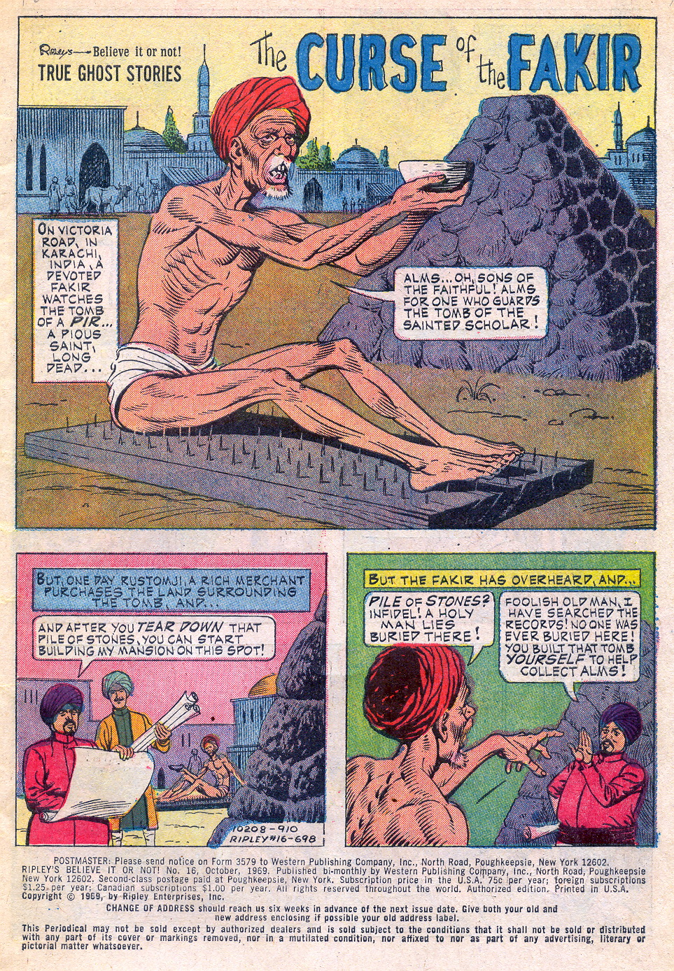 Read online Ripley's Believe it or Not! (1965) comic -  Issue #16 - 3