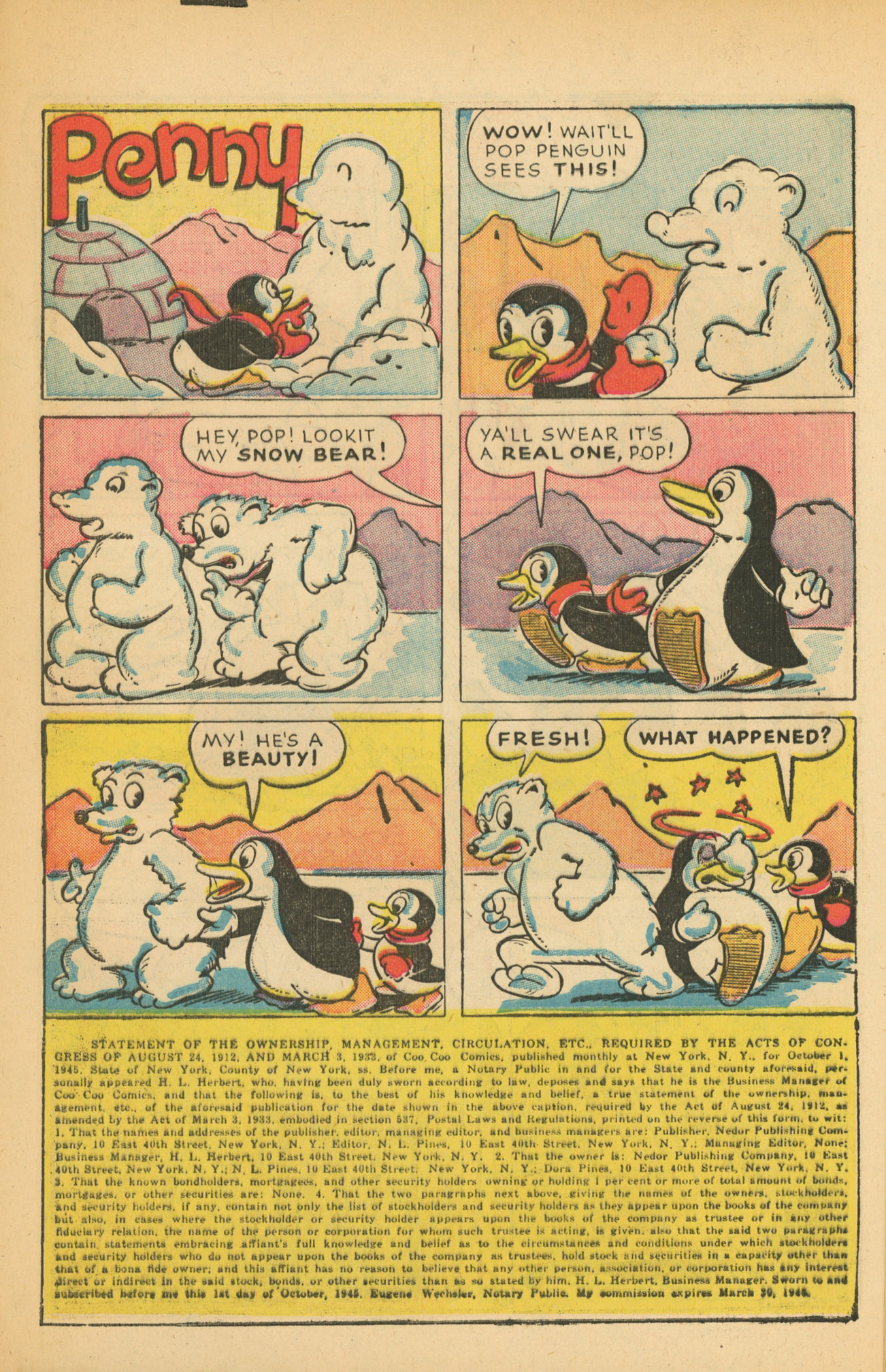 Read online Coo Coo Comics comic -  Issue #22 - 42