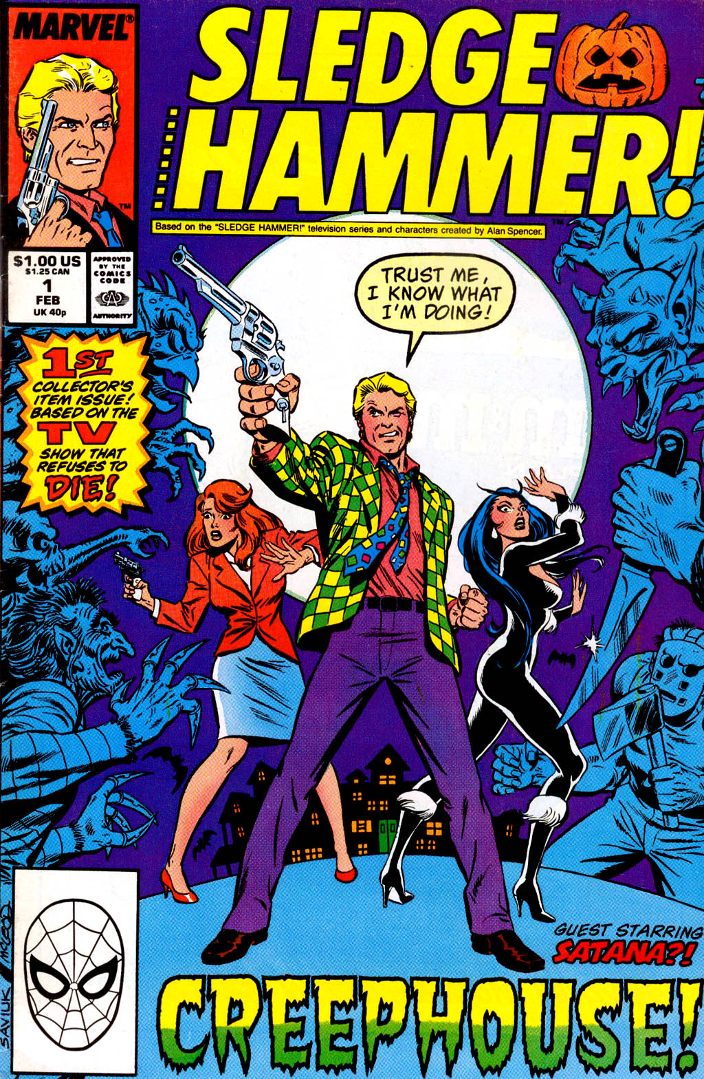 Read online Sledge Hammer! comic -  Issue #1 - 1