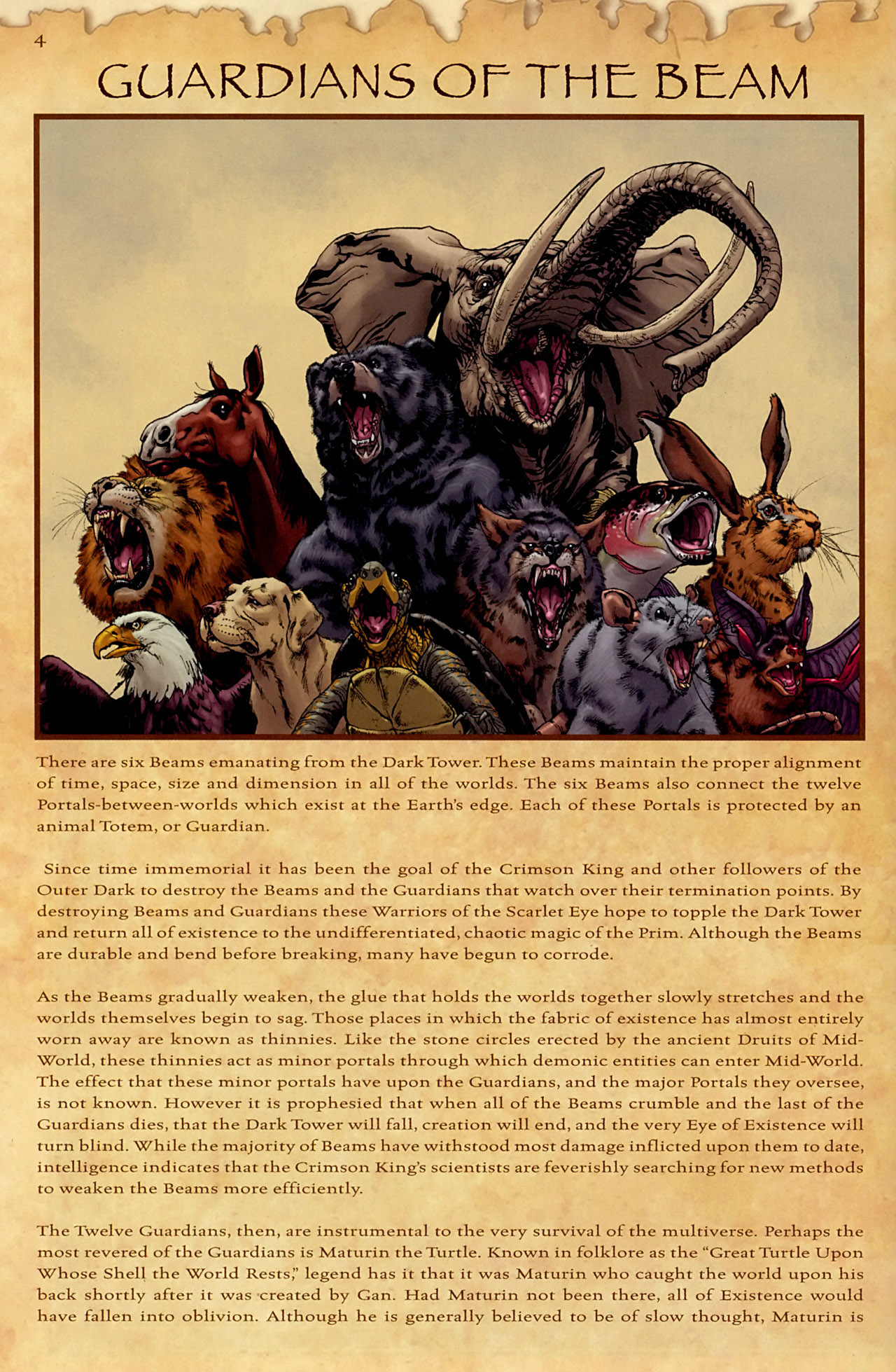 Read online Dark Tower: End-World Almanac comic -  Issue # Full - 5