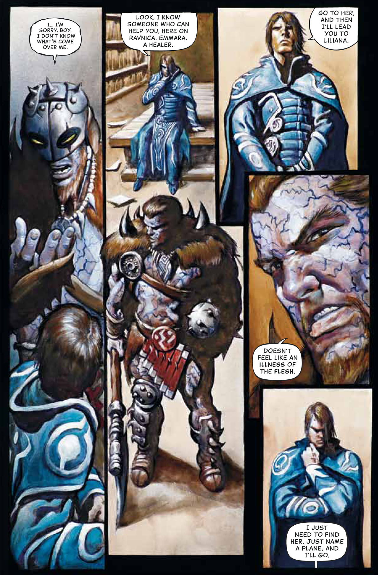 Read online Path of the Planeswalker comic -  Issue # TPB 1 - 16