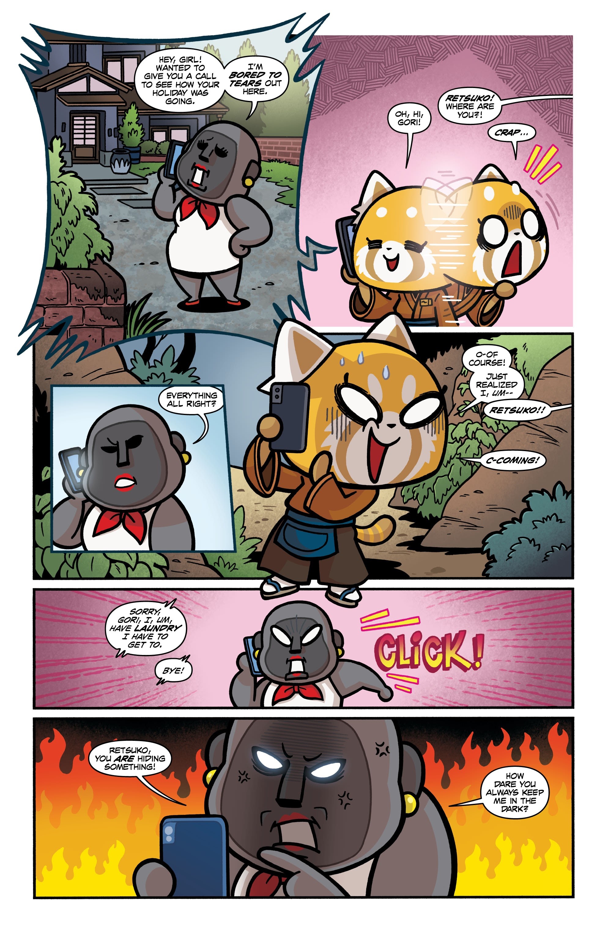 Read online Aggretsuko: Out of Office comic -  Issue #1 - 23