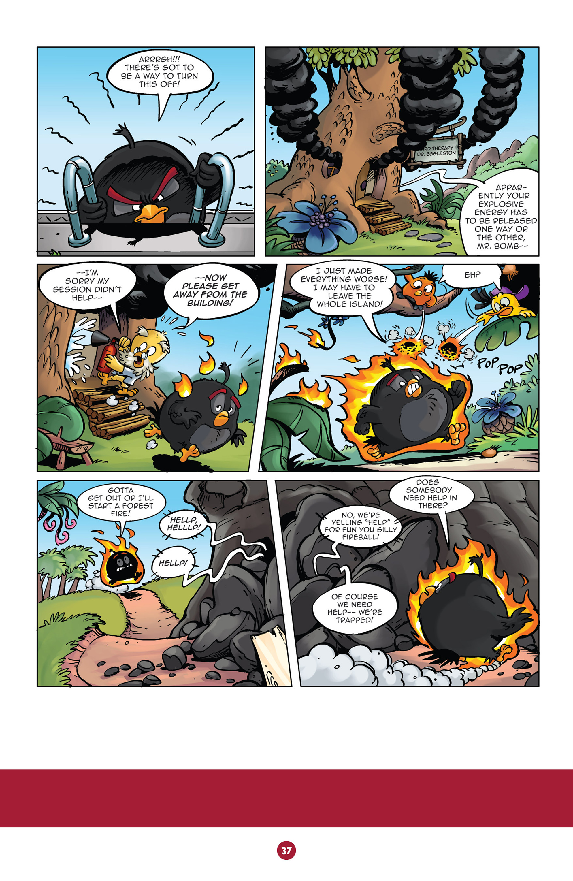Read online Angry Birds: Big Movie Eggstravaganza comic -  Issue # Full - 40