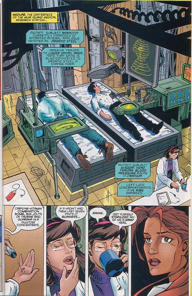 Read online Excalibur (1988) comic -  Issue #92 - 14