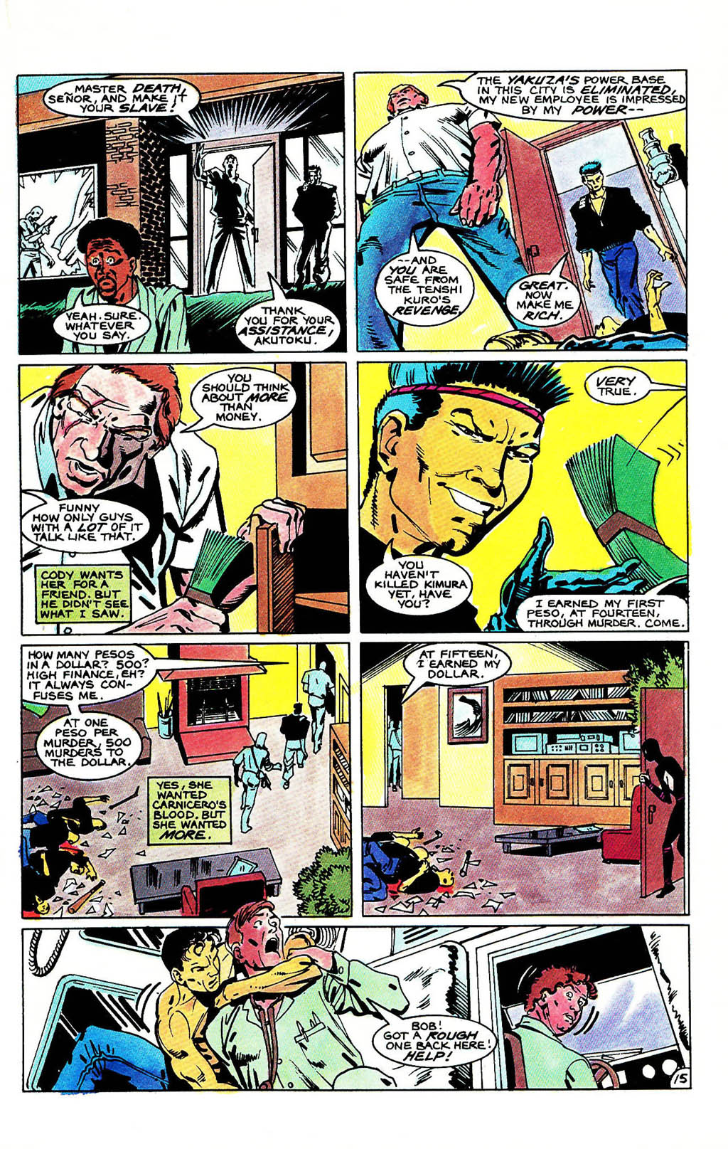 Read online Whisper (1986) comic -  Issue #9 - 18
