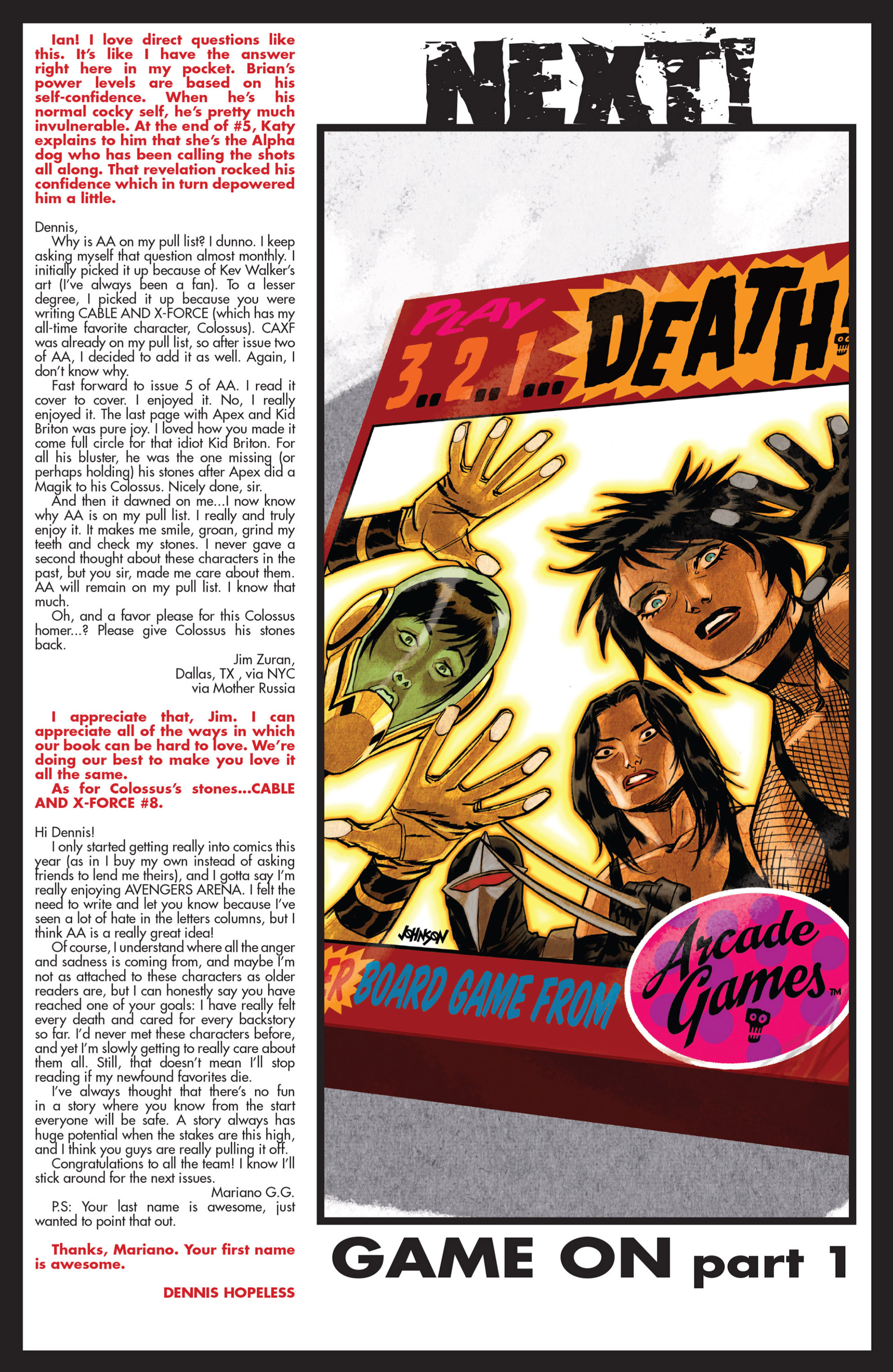 Read online Avengers Arena comic -  Issue #7 - 24