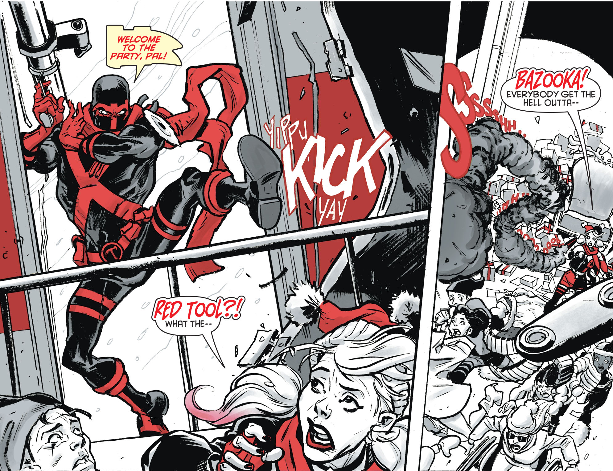 Read online Harley Quinn Black   White   Red comic -  Issue #16 - 12