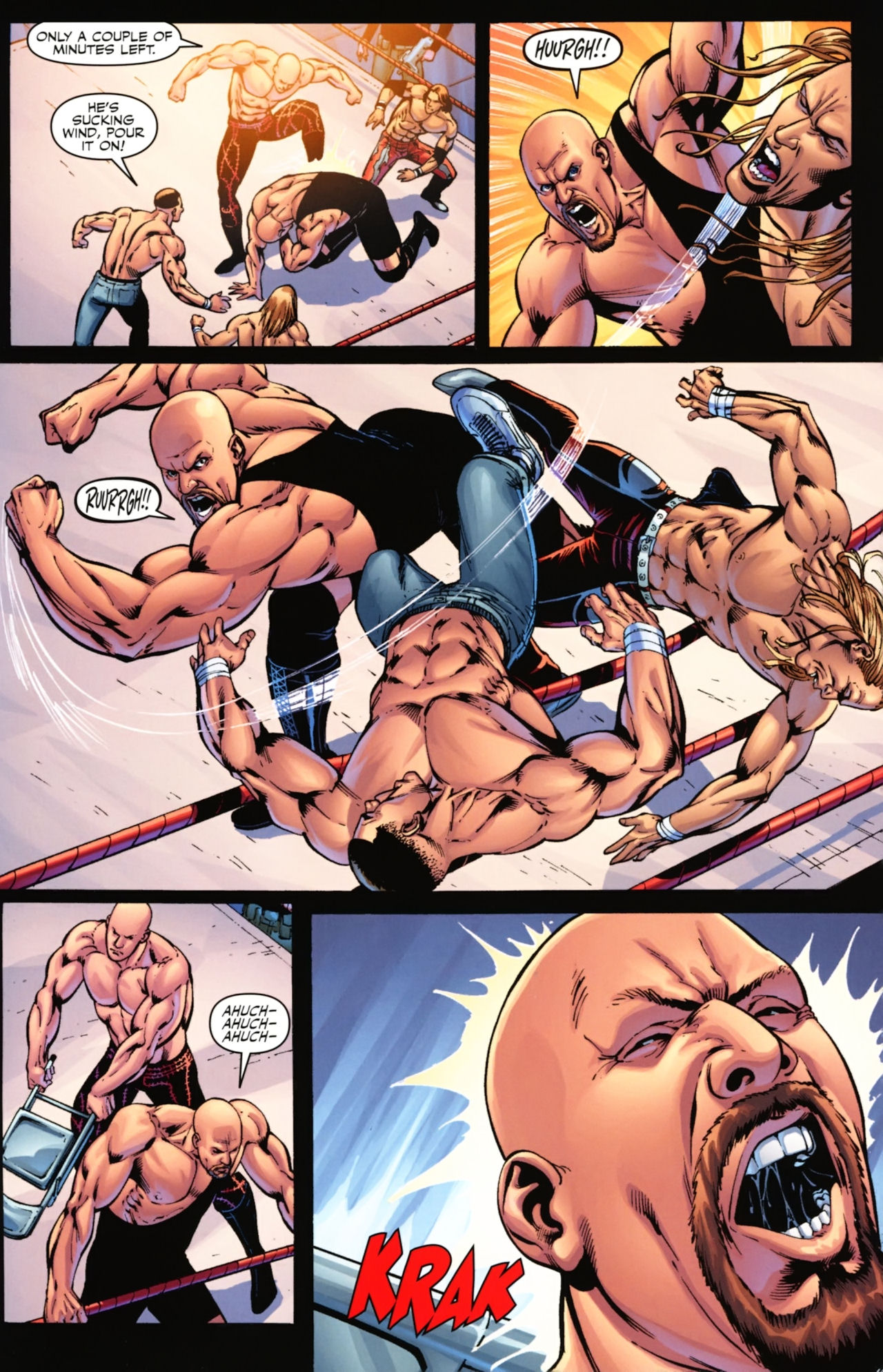 Read online WWE Heroes comic -  Issue #3 - 27