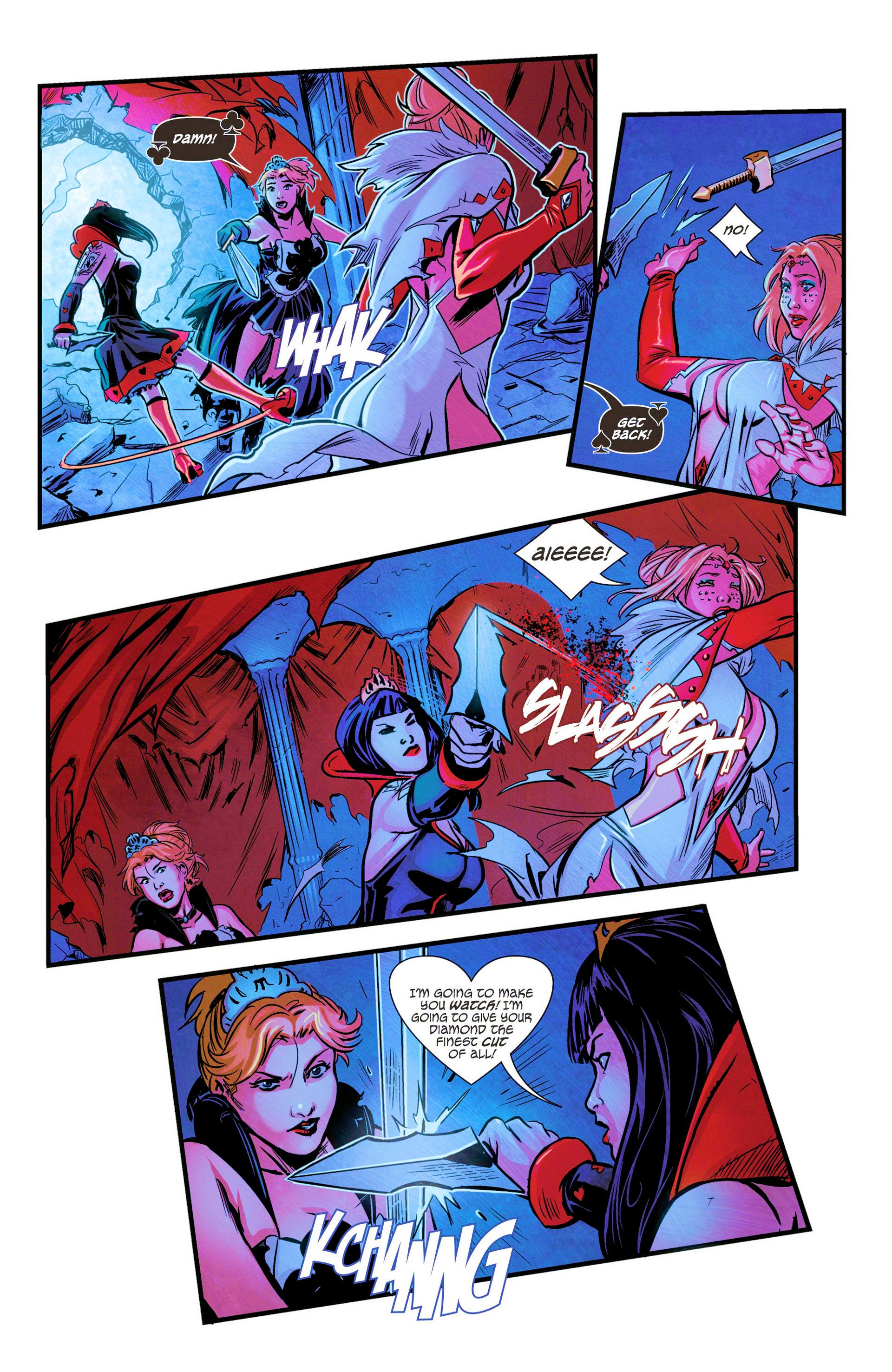 Read online Grimm Fairy Tales presents Wonderland: Clash of Queens comic -  Issue #5 - 16