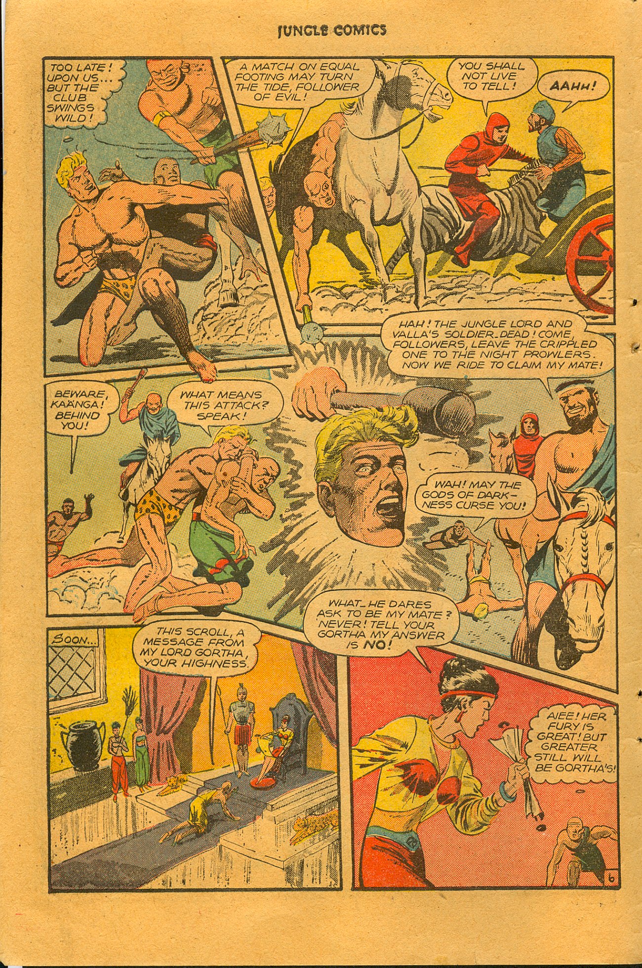 Read online Jungle Comics comic -  Issue #88 - 9