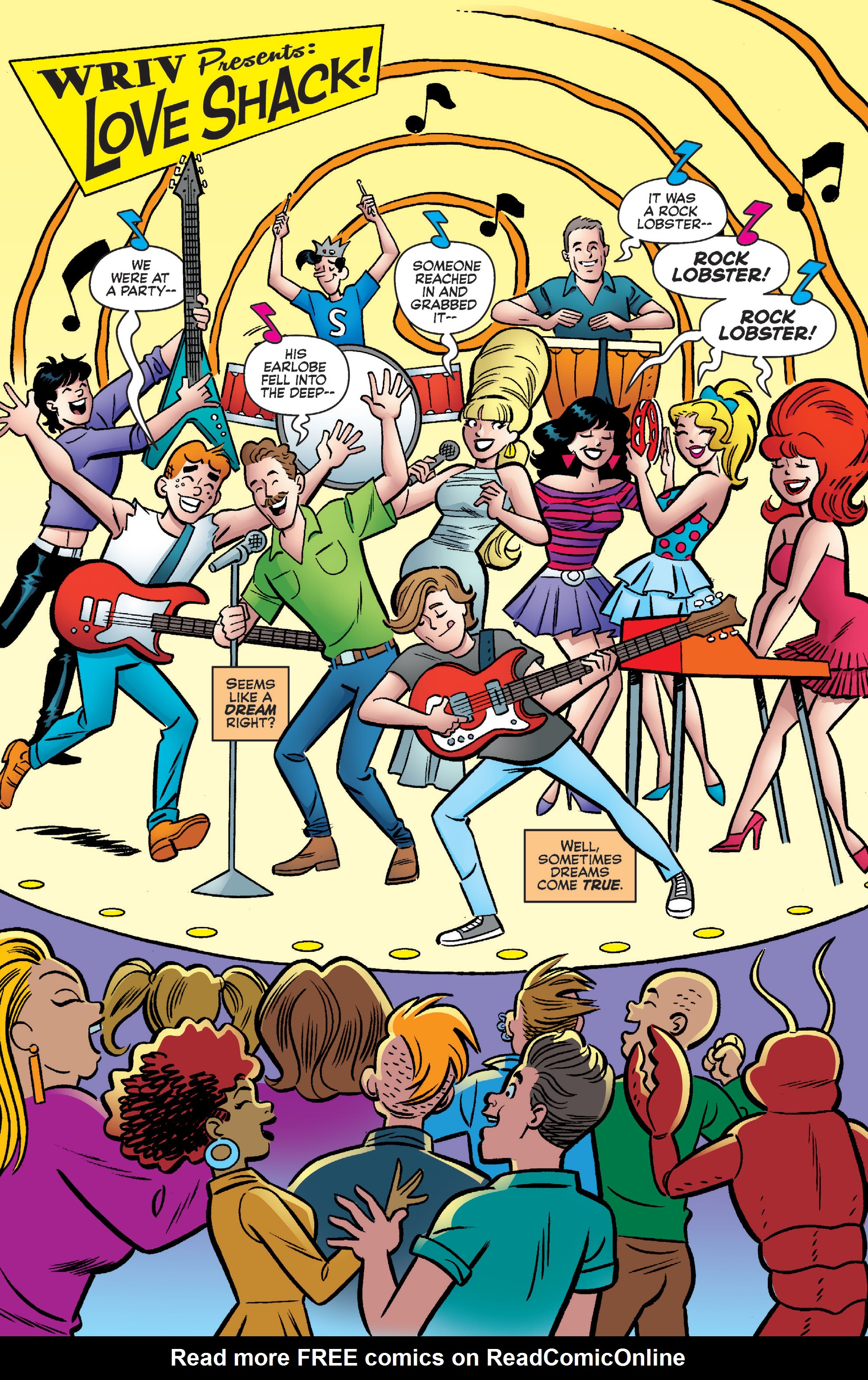 Read online Archie Meets The B-52s comic -  Issue # Full - 3