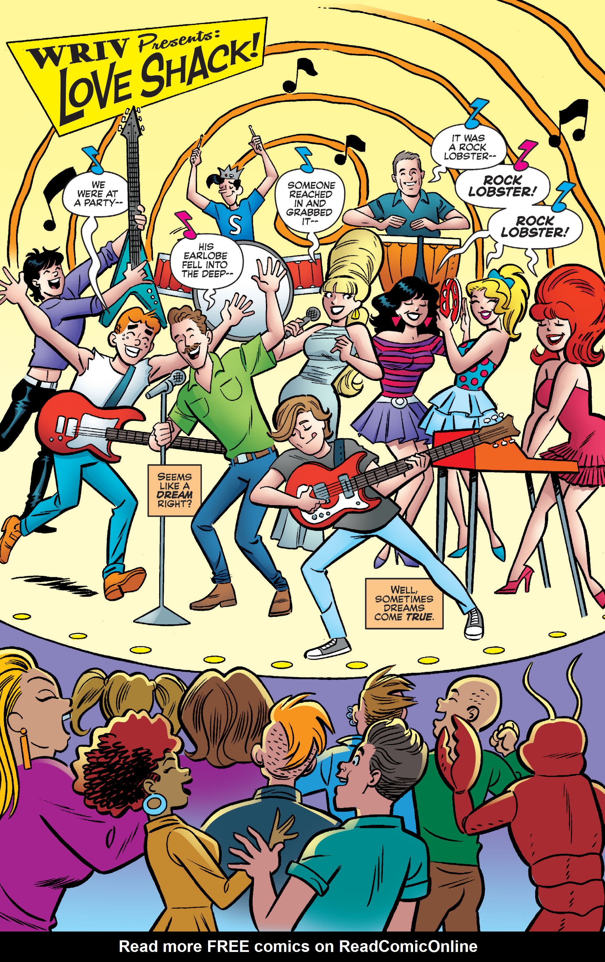 Read online Archie Meets The B-52s comic -  Issue # Full - 3