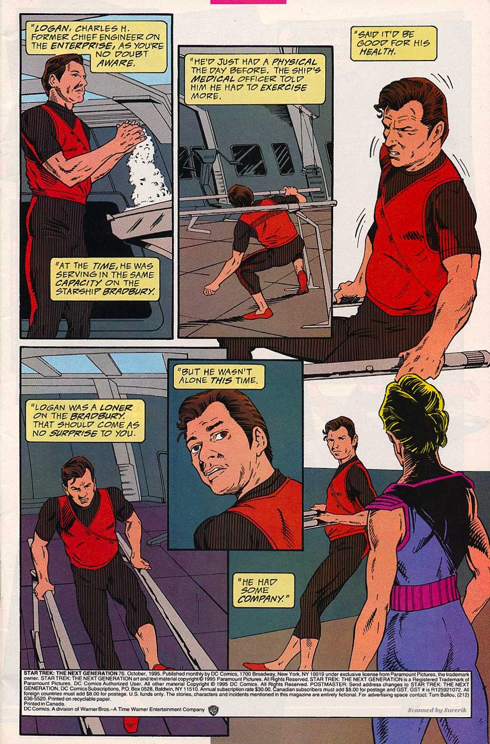 Read online Star Trek: The Next Generation (1989) comic -  Issue #76 - 2