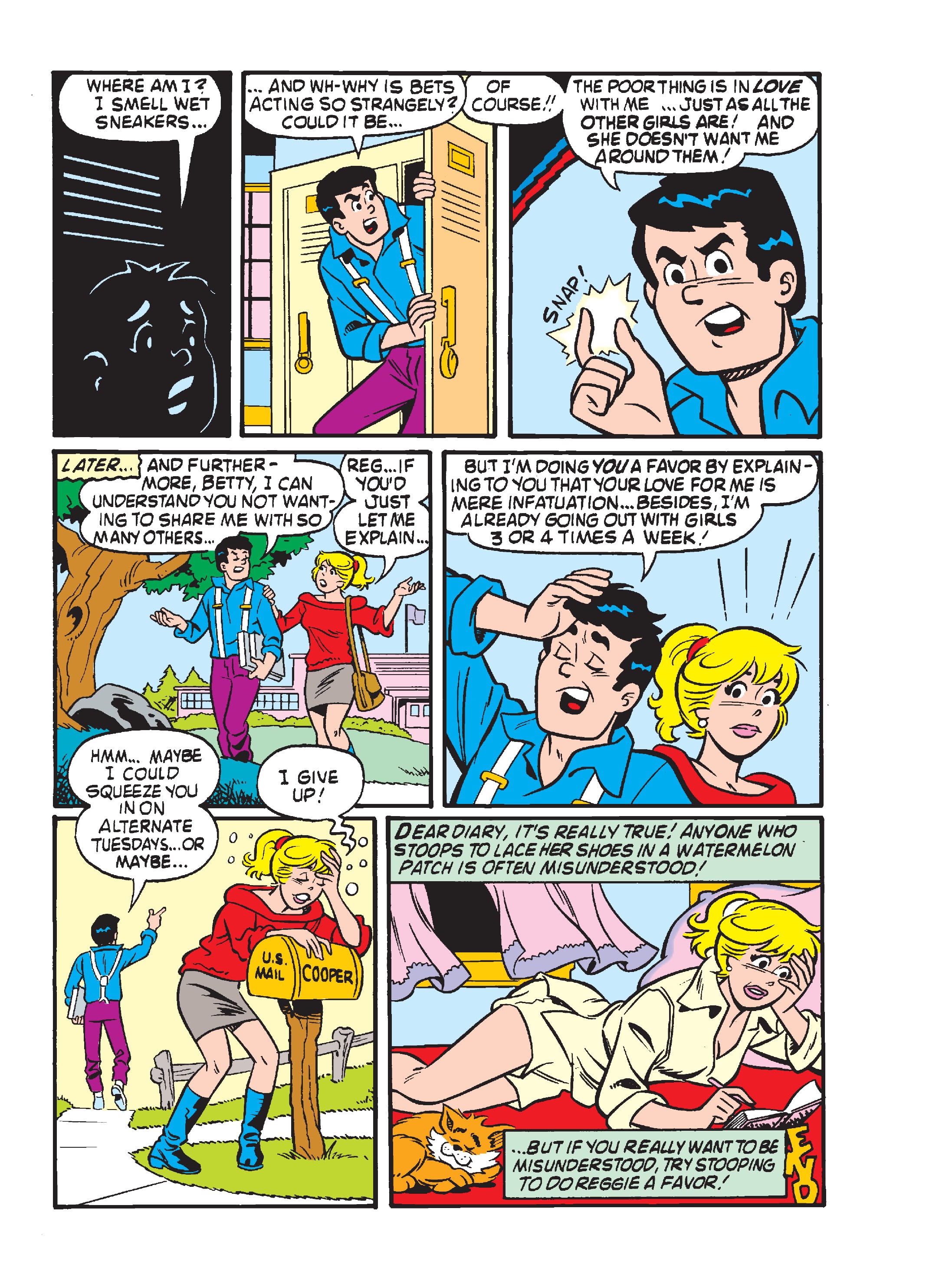 Read online World of Betty & Veronica Digest comic -  Issue #4 - 123