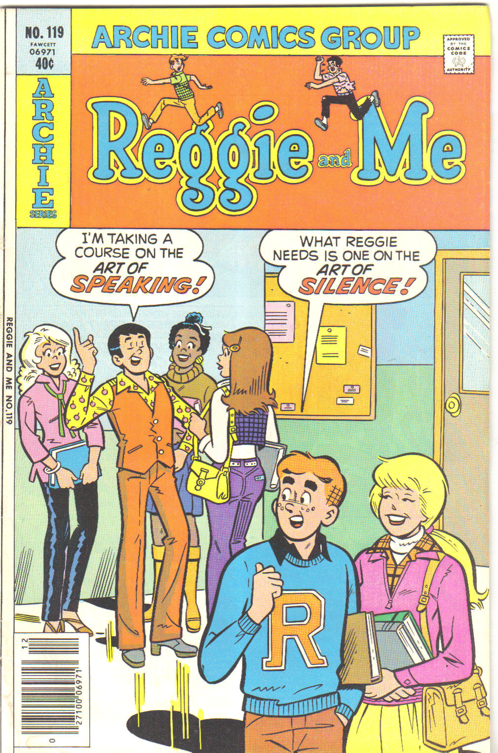 Read online Reggie and Me (1966) comic -  Issue #119 - 1