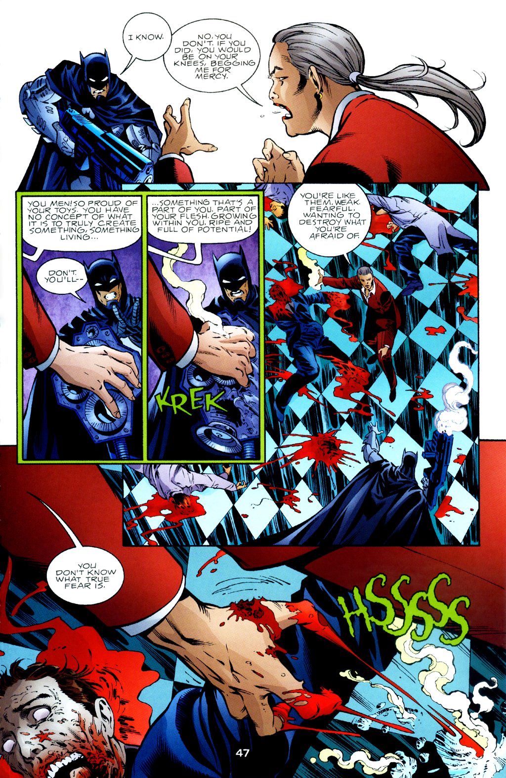 Read online Batman/Aliens II comic -  Issue #2 - 46