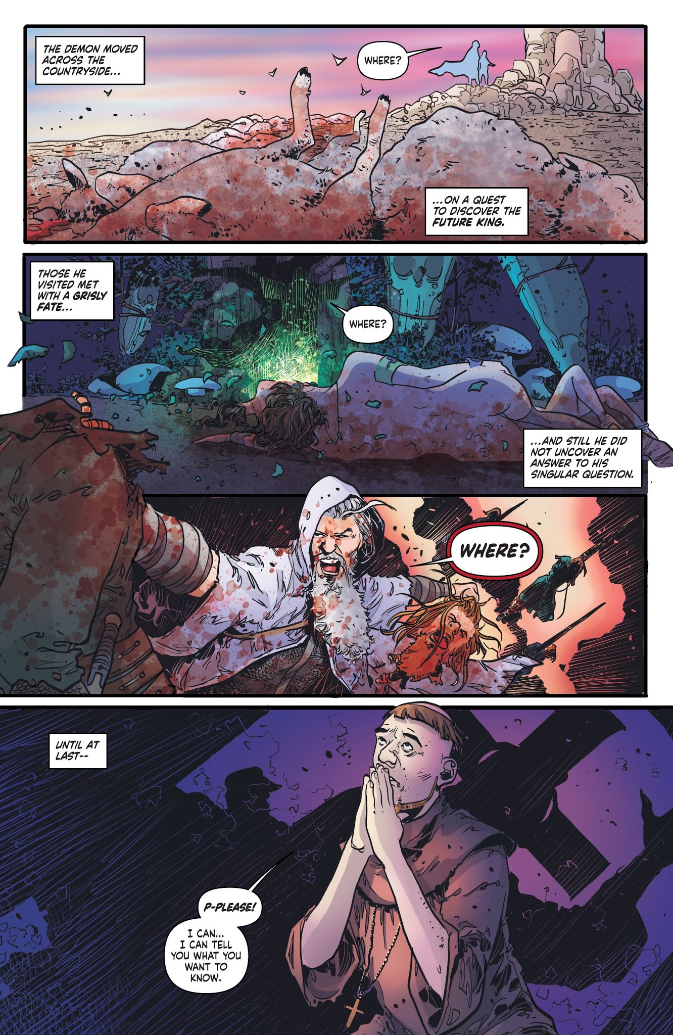 Read online Unholy Grail comic -  Issue #2 - 12