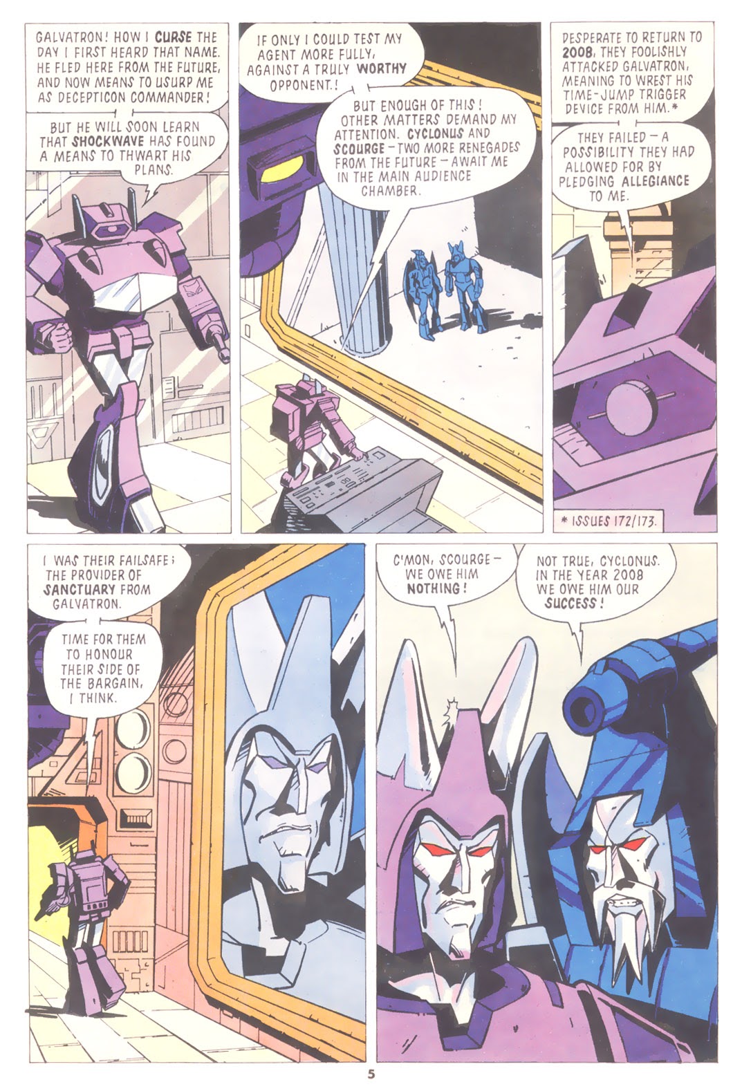 Read online The Transformers (UK) comic -  Issue #189 - 5