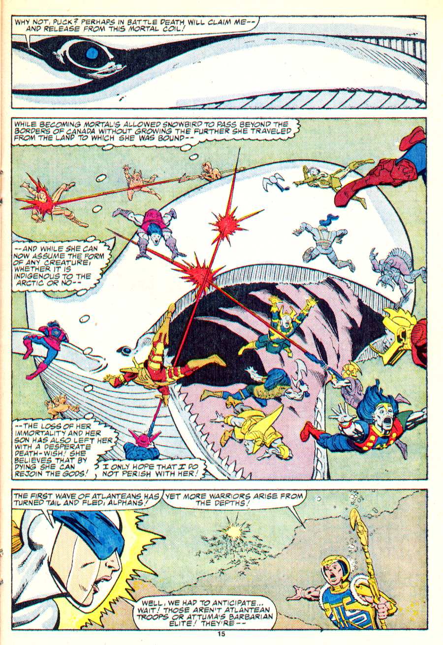 Read online Alpha Flight (1983) comic -  Issue #39 - 16