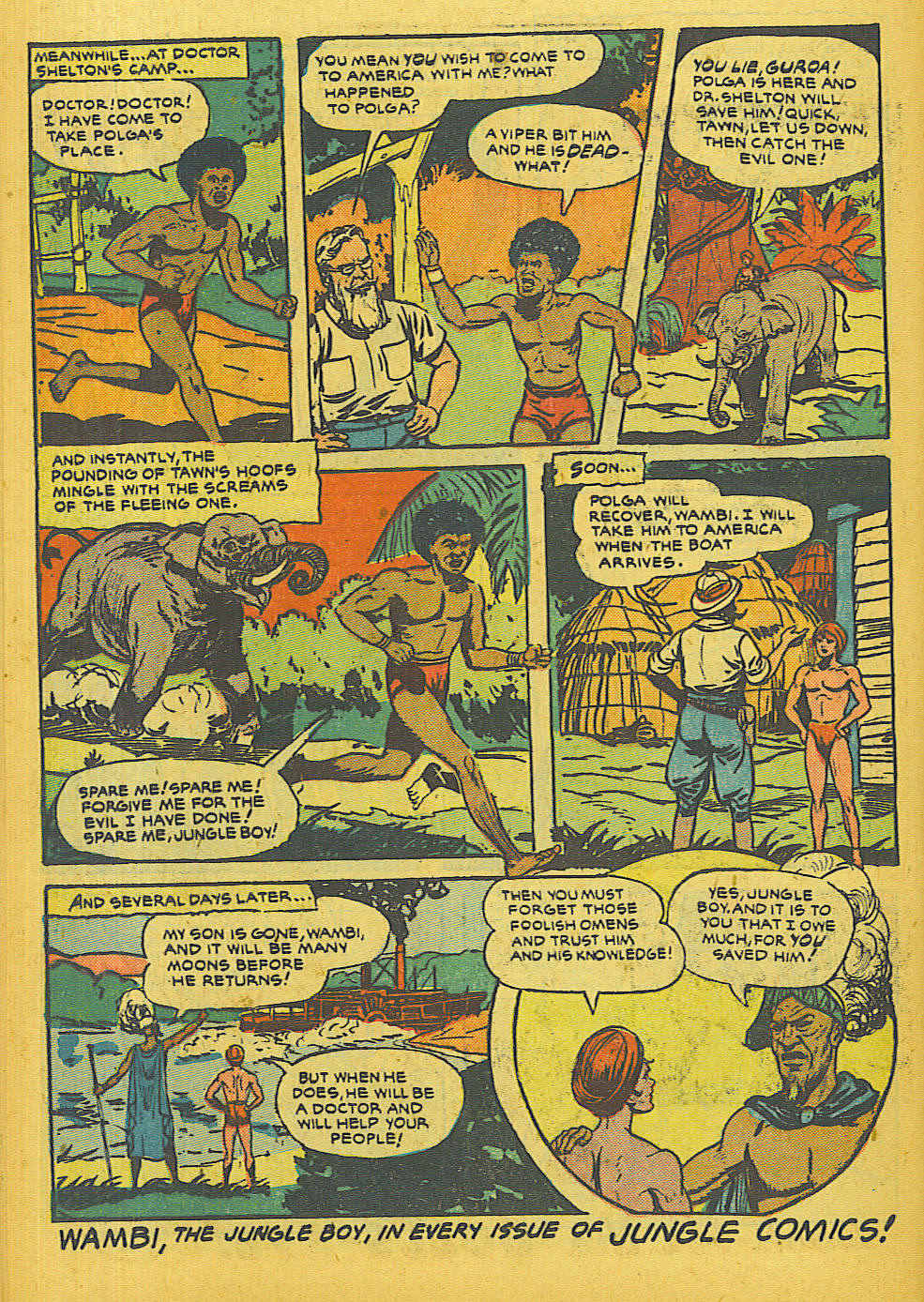 Read online Jungle Comics comic -  Issue #124 - 40