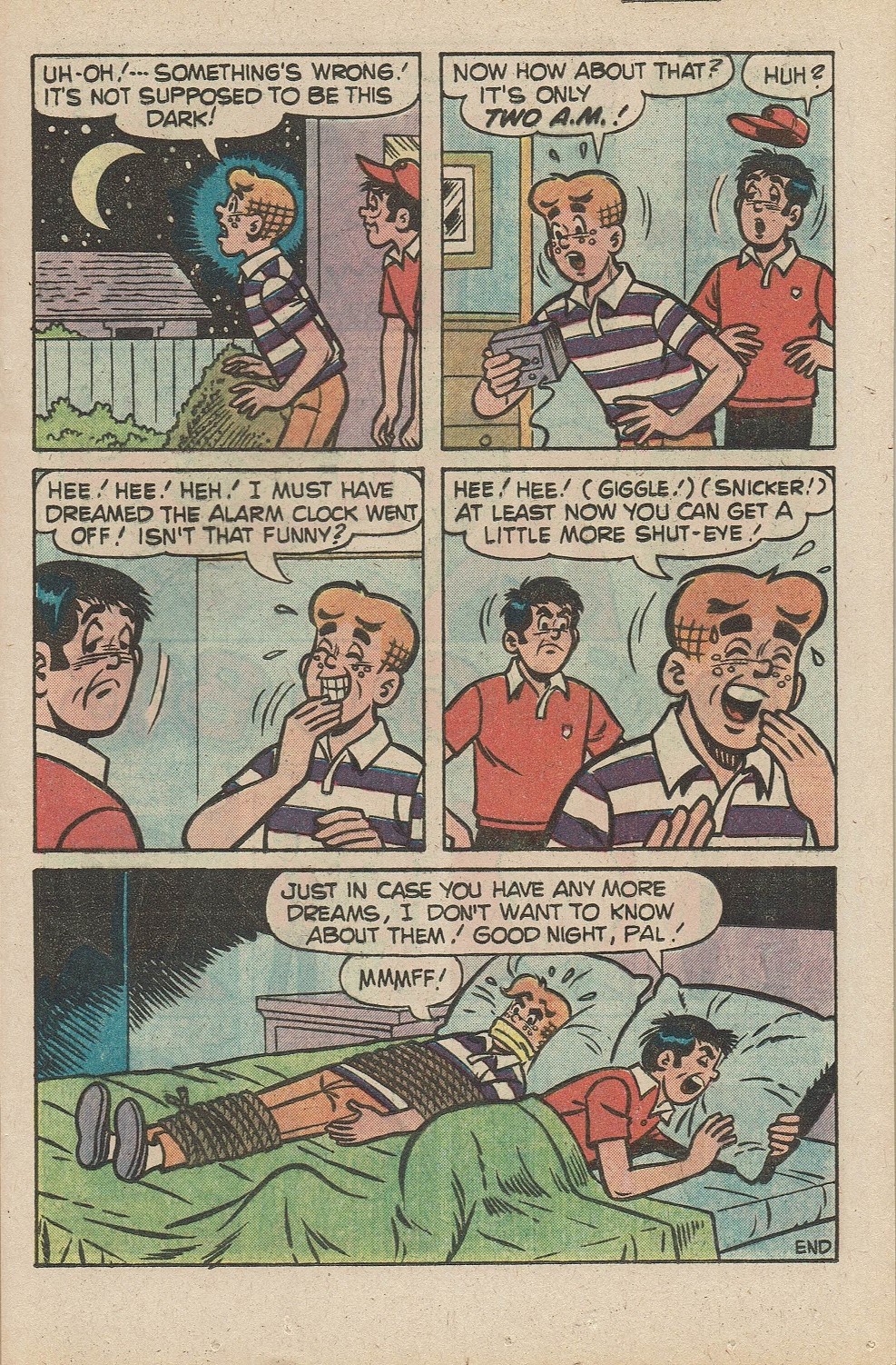 Read online Reggie and Me (1966) comic -  Issue #121 - 17
