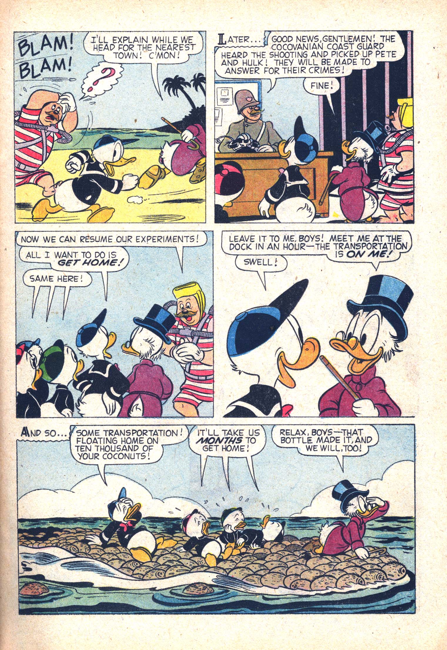 Read online Donald Duck Beach Party comic -  Issue #5 - 23