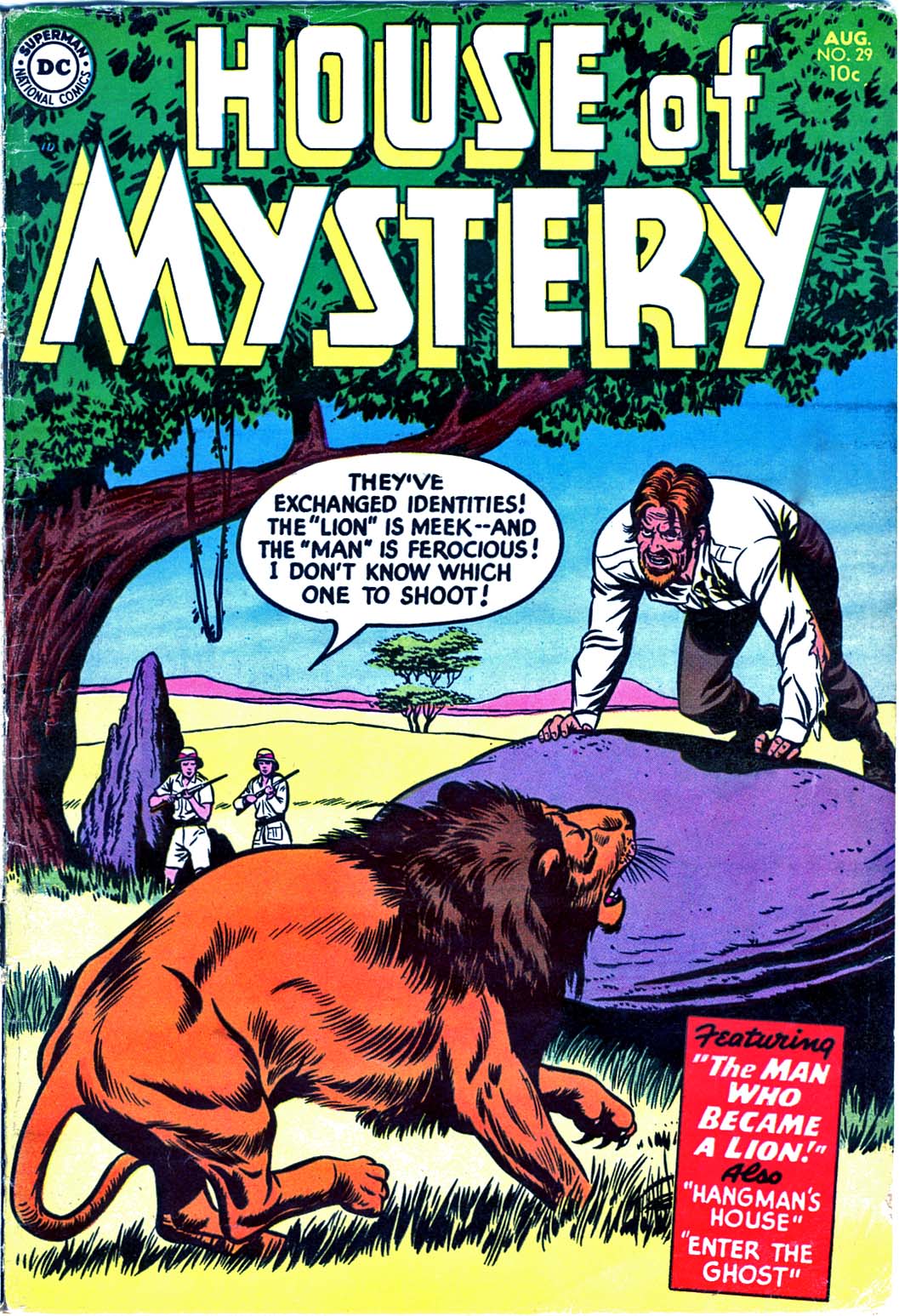 Read online House of Mystery (1951) comic -  Issue #29 - 1