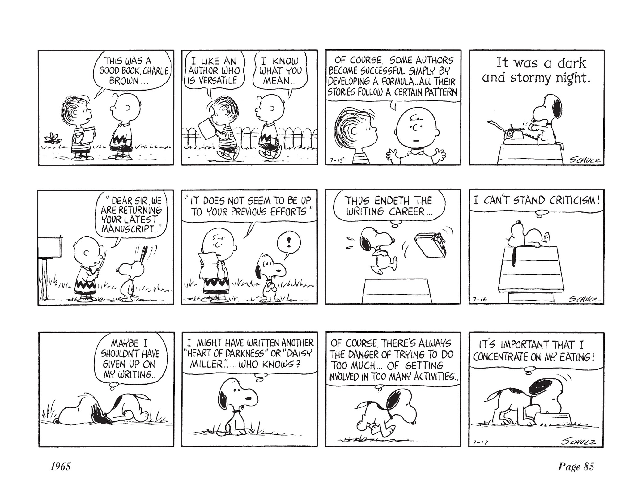 Read online The Complete Peanuts comic -  Issue # TPB 8 - 97