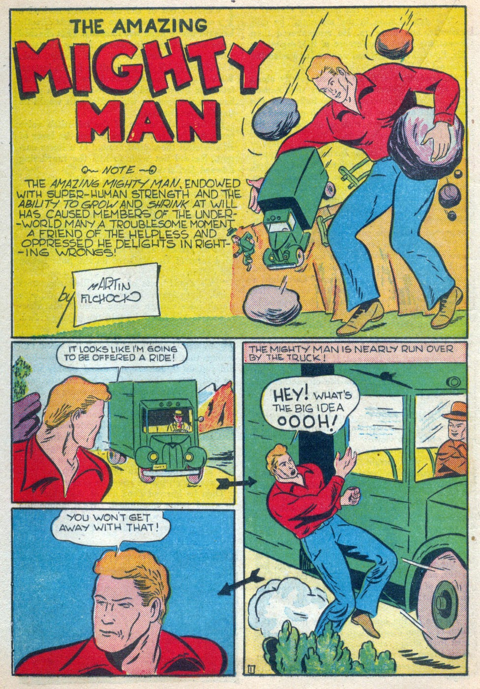 Read online Amazing Man Comics comic -  Issue #15 - 45