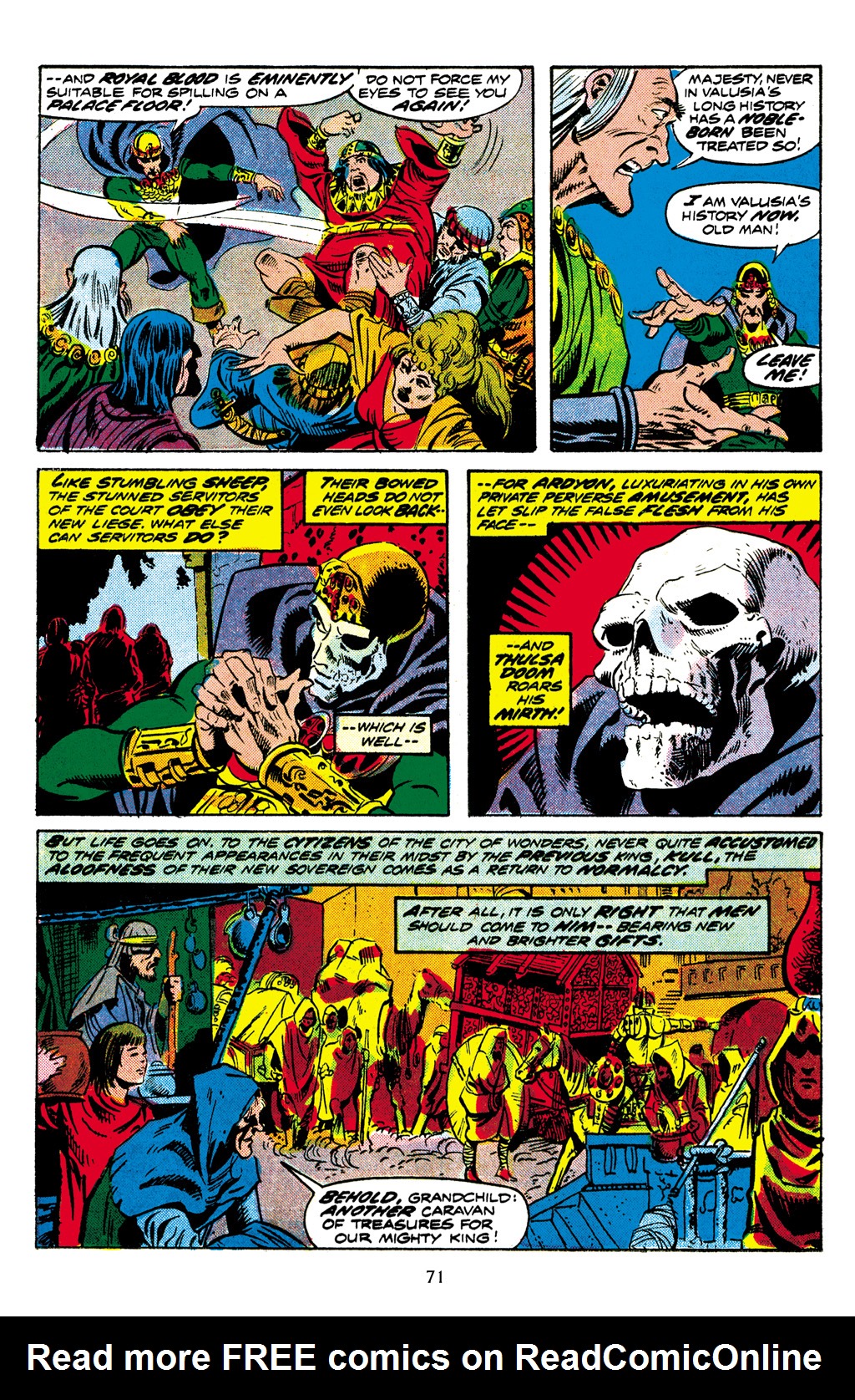 Read online The Chronicles of Kull comic -  Issue # TPB 2 (Part 1) - 72