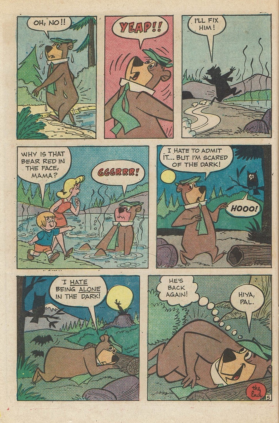 Read online Yogi Bear (1970) comic -  Issue #18 - 22