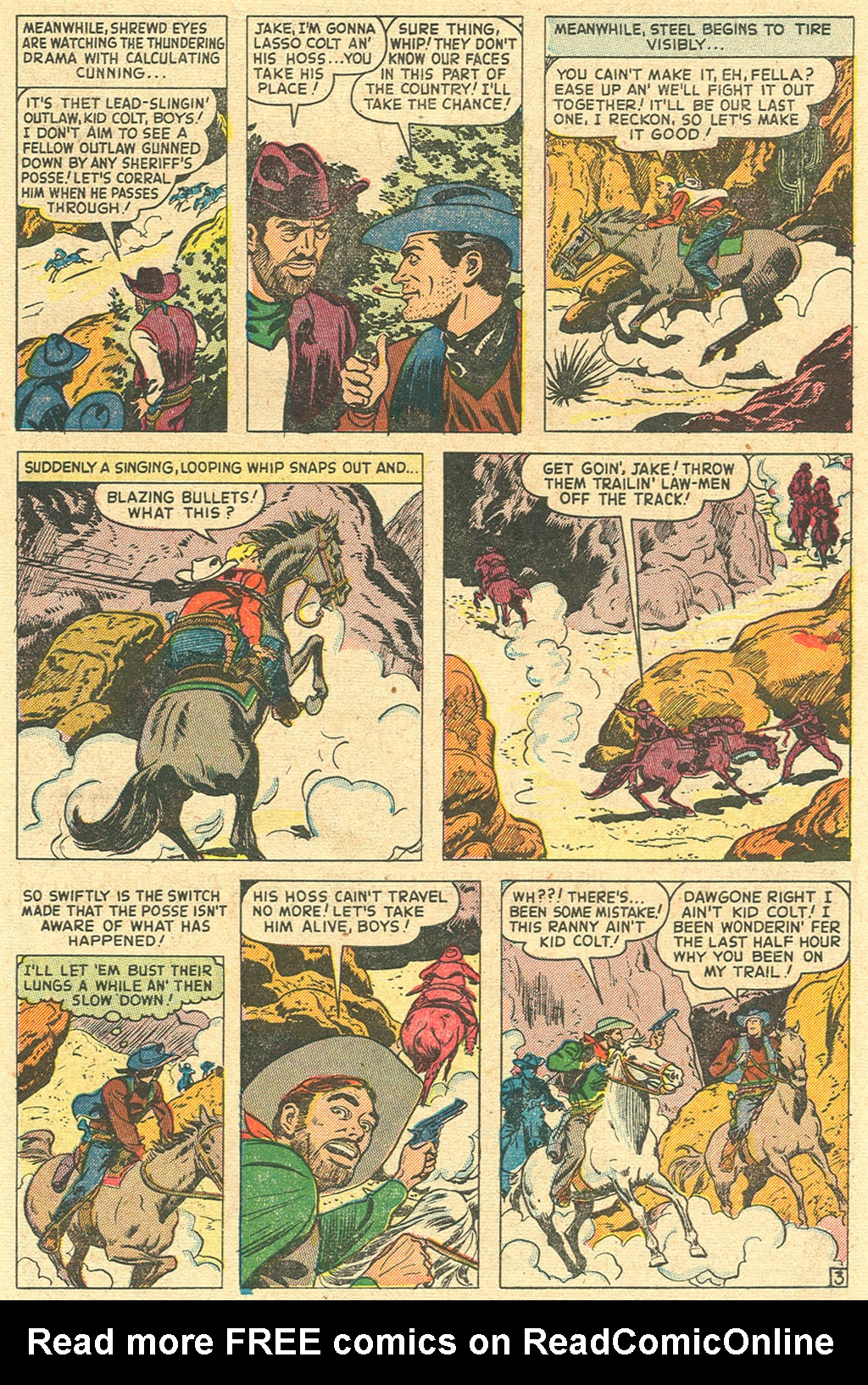 Read online Kid Colt Outlaw comic -  Issue #10 - 43